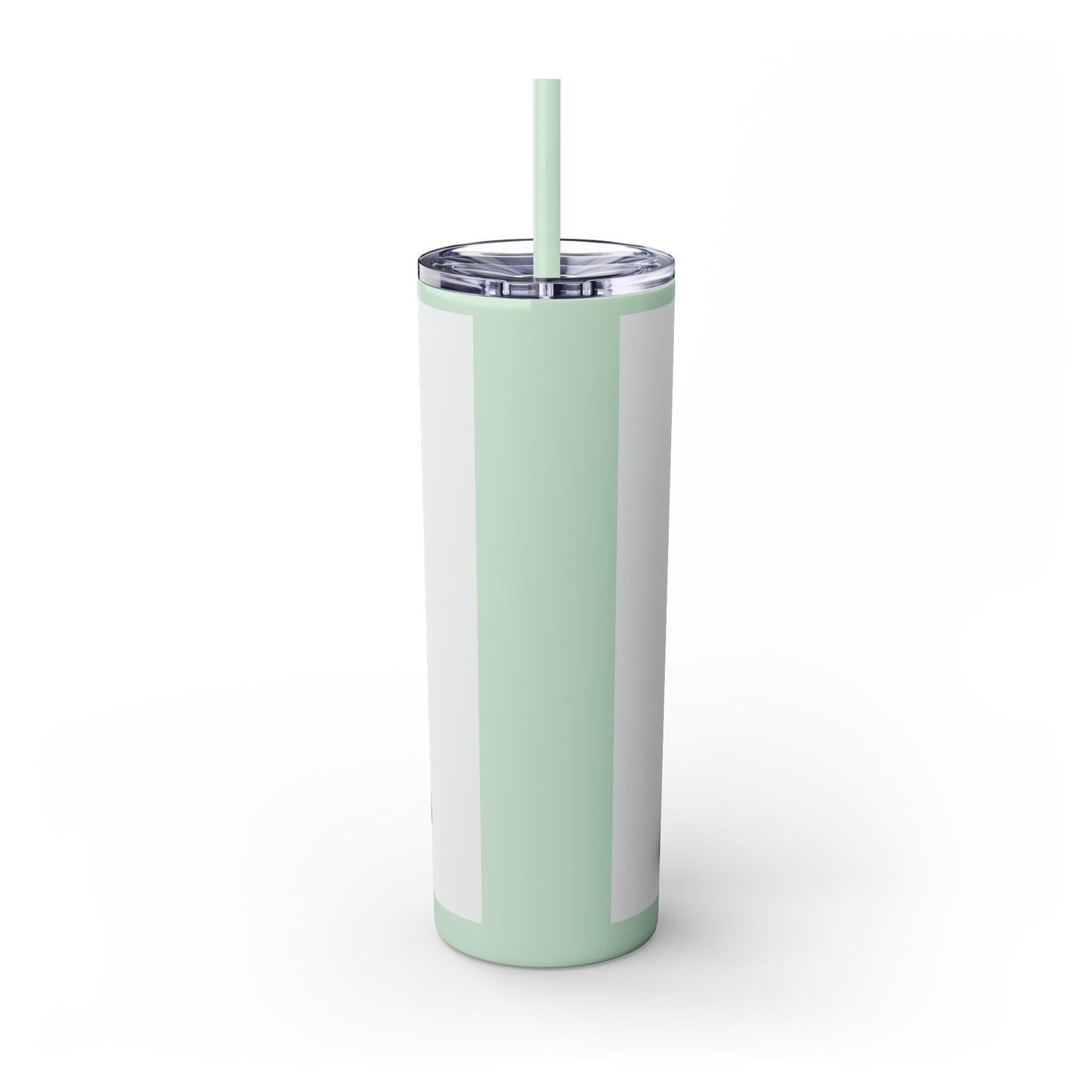 Miniature Pinscher Skinny Tumbler with Straw, 20oz