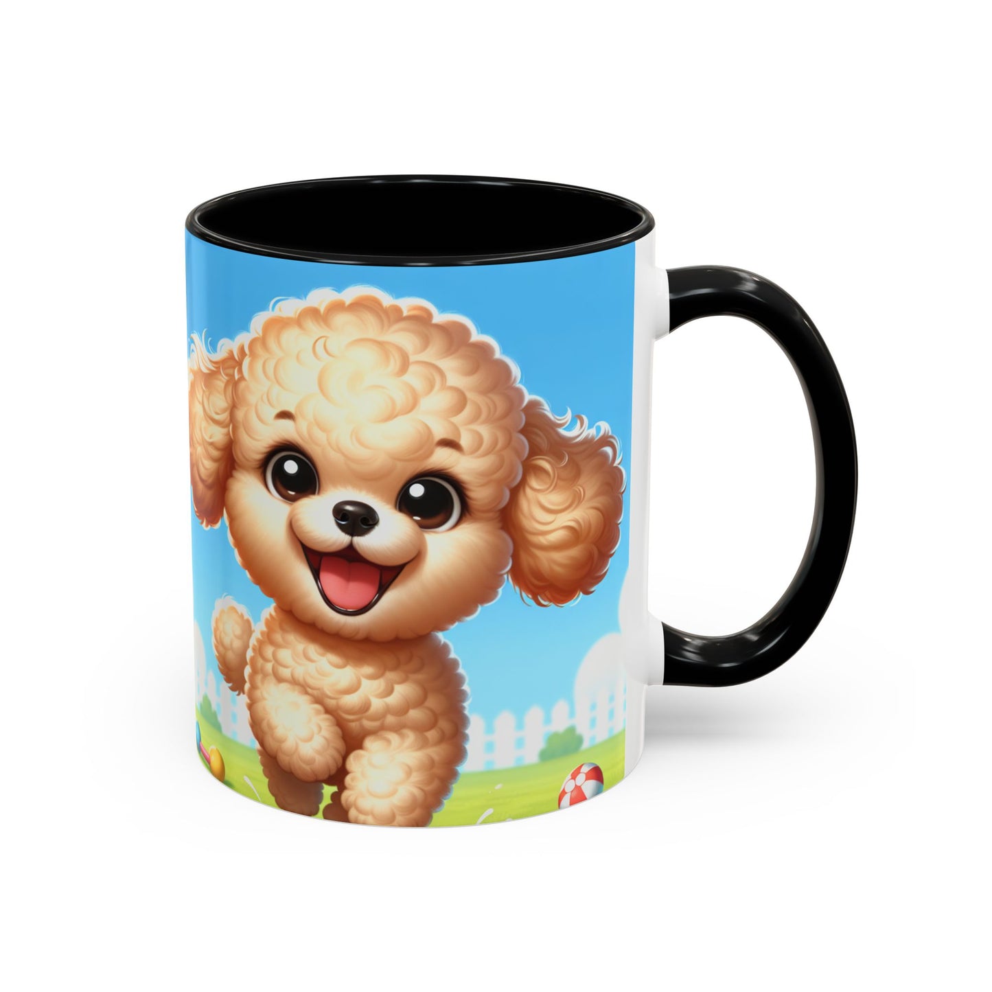 Miniature Poodle Accent Coffee Mug - Perfect Gift for Dog Lovers