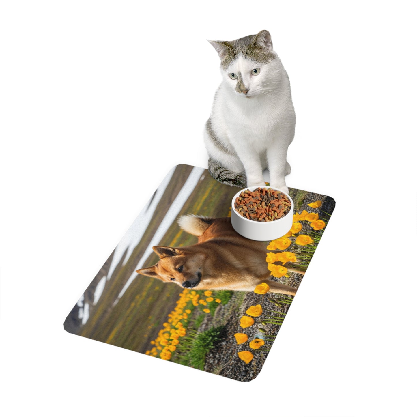 Pet Food Mat (12x18) - Norwegian Buhund