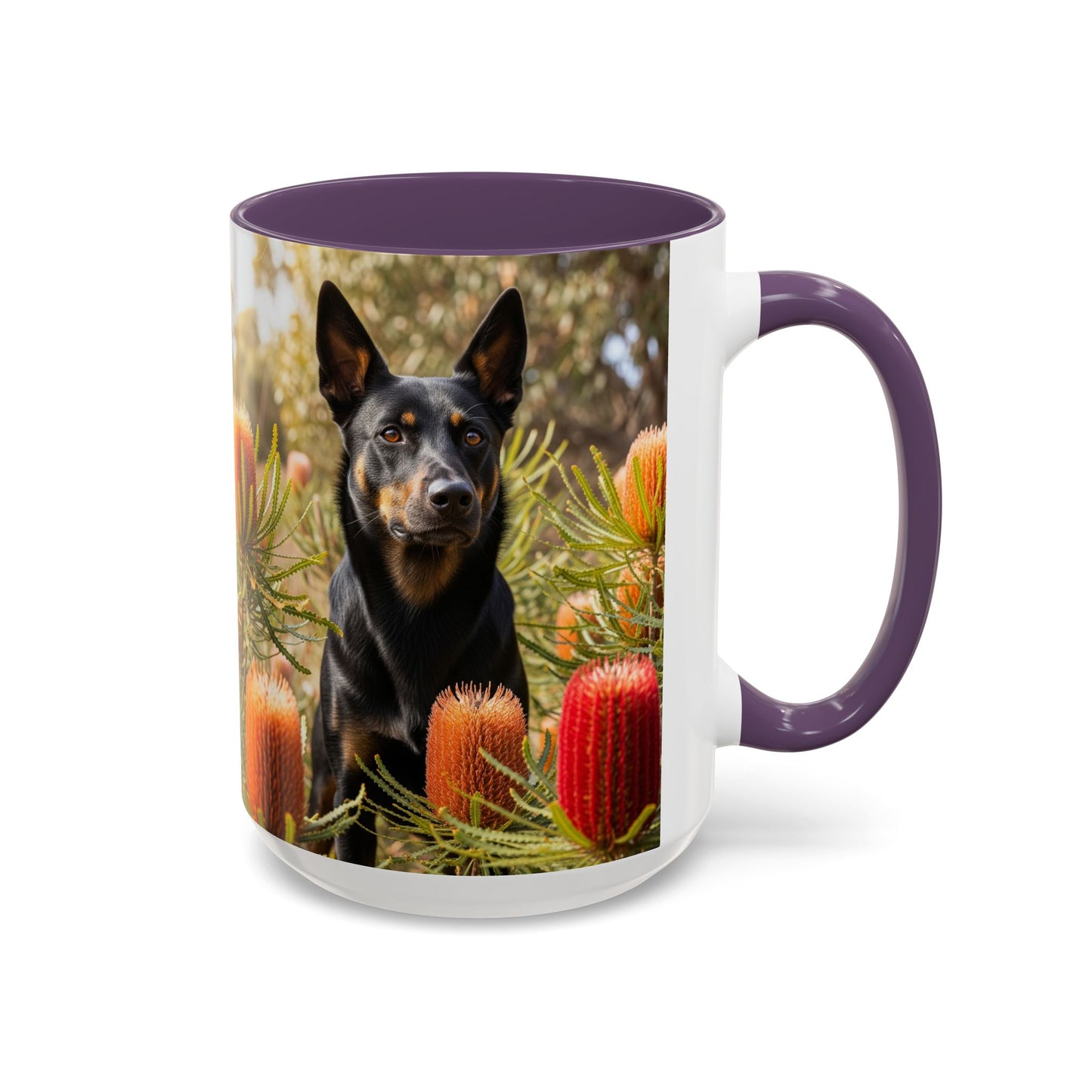 Working Kelpie Accent Coffee Mug - Perfect Gift for Dog Lovers