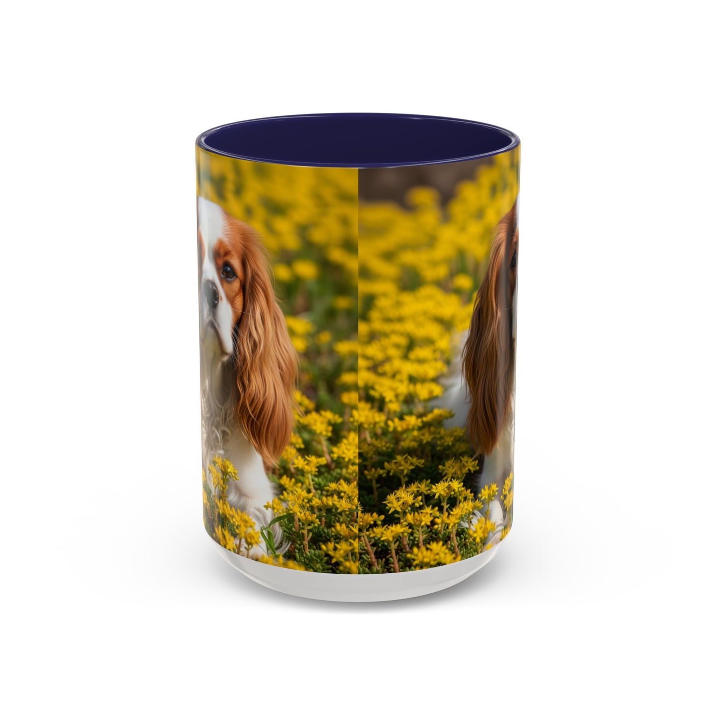 Cavalier King Charles Spaniel Accent Coffee Mug - Perfect Gift for Dog Lovers