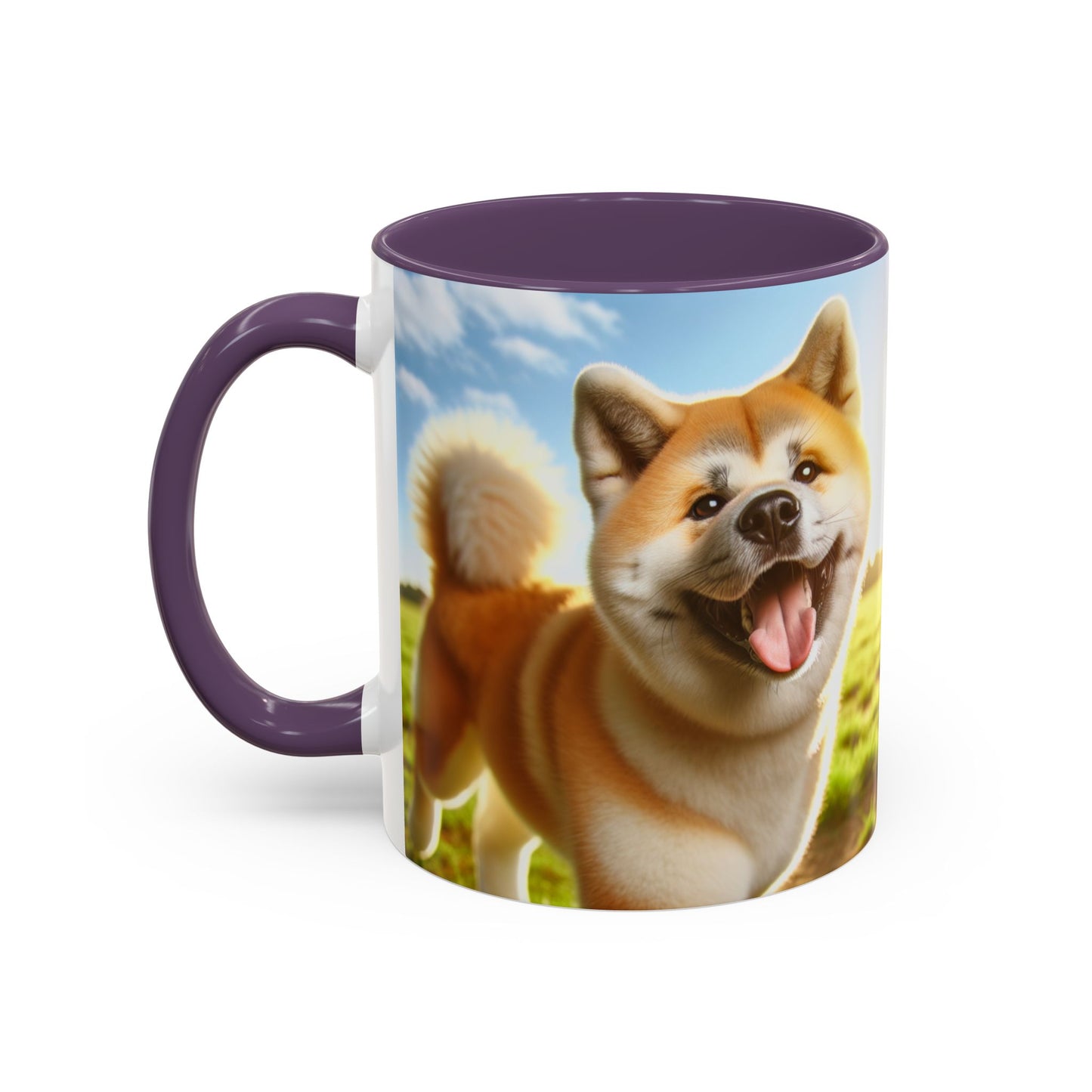 Akita Accent Coffee Mug - Perfect Gift for Dog Lovers