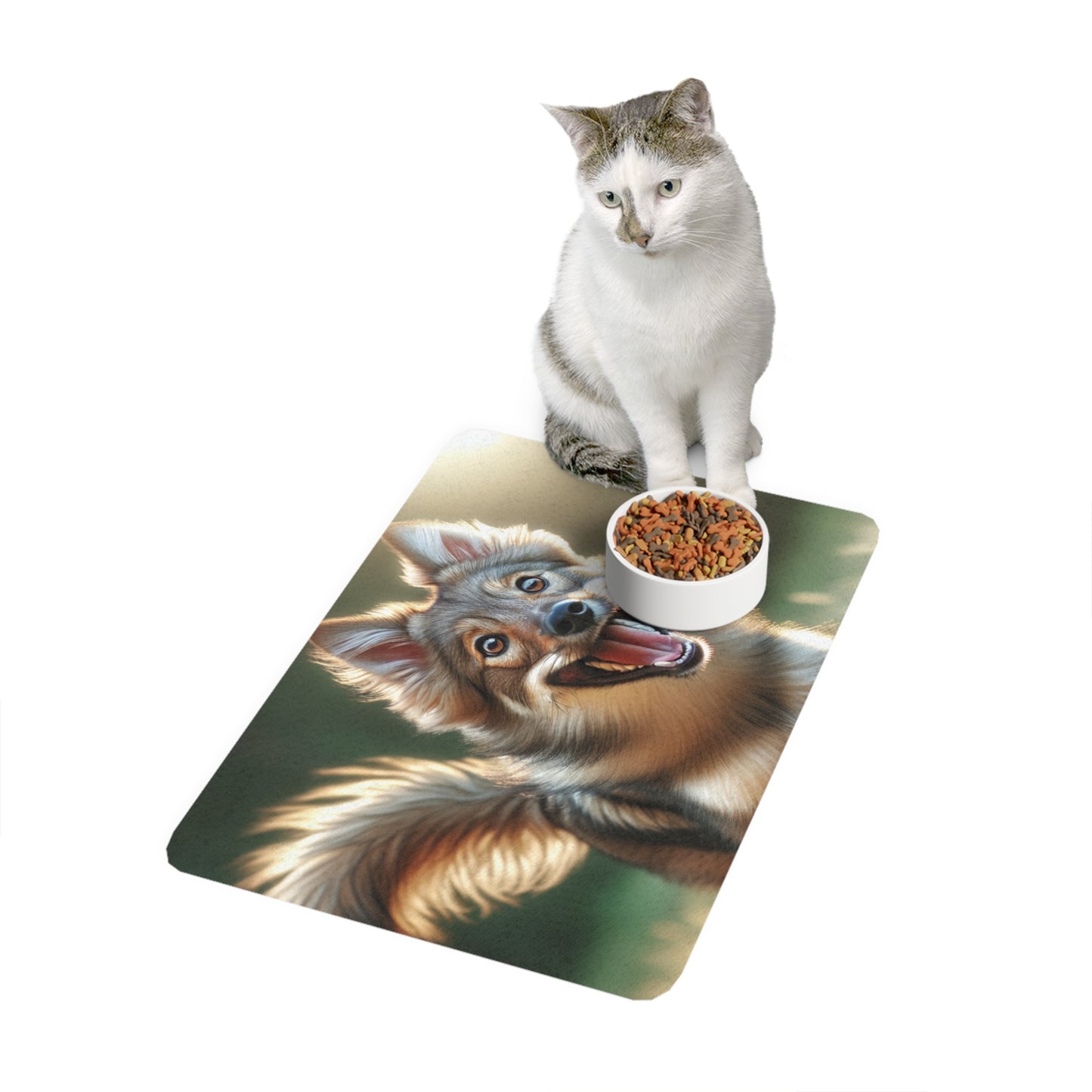 Pet Food Mat (12x18) - Calupoh