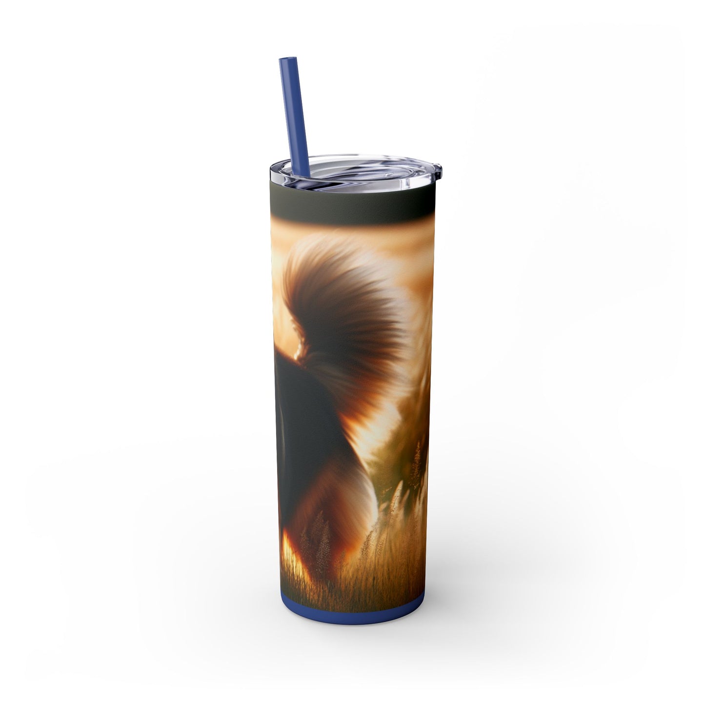 Bohemian Shepherd Tumbler with Straw, 20oz