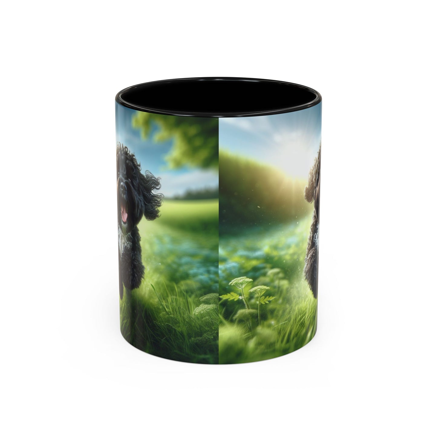 Portuguese Water Dog Accent Coffee Mug - Perfect Gift for Dog Lovers