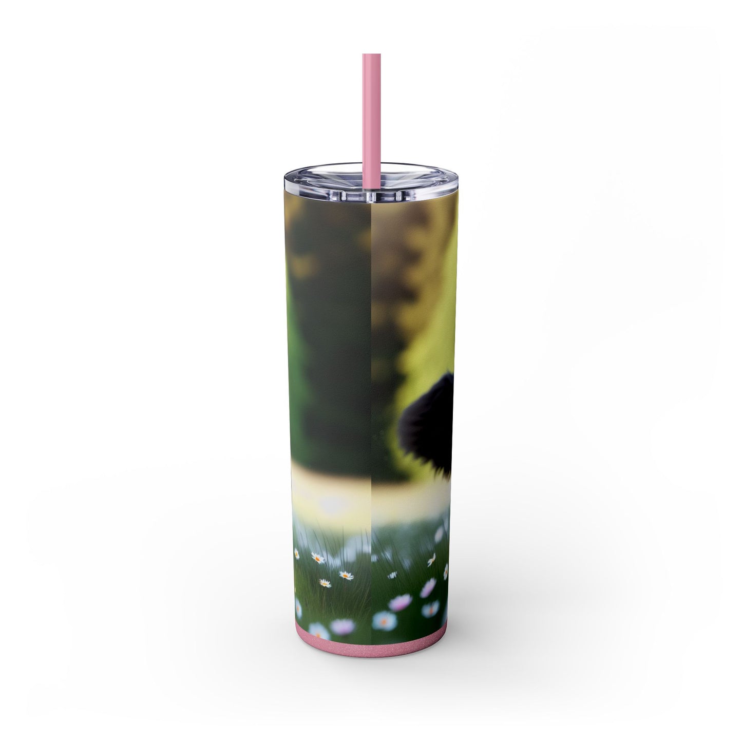 Newfoundland Skinny Tumbler with Straw, 20oz