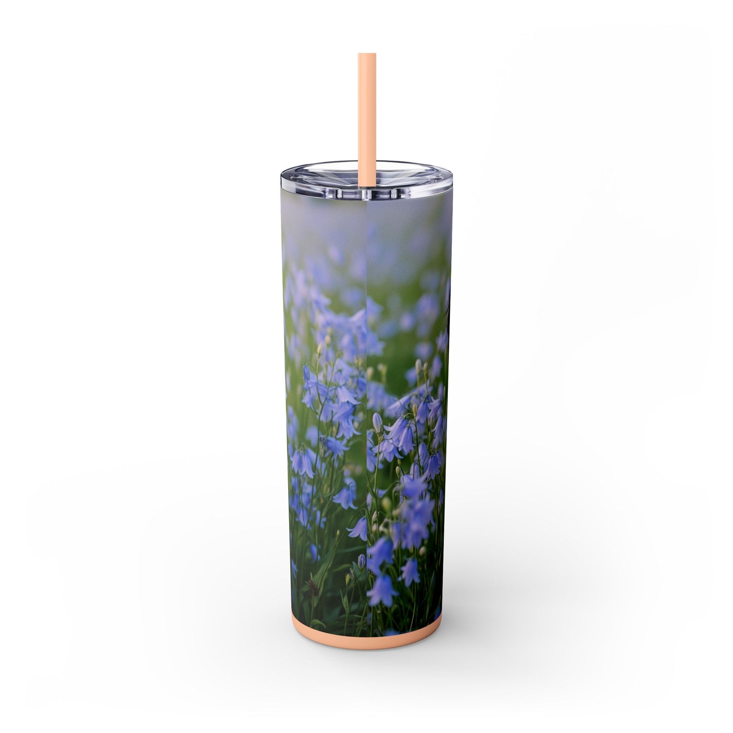 Bernedoodle Skinny Tumbler with Straw, 20oz