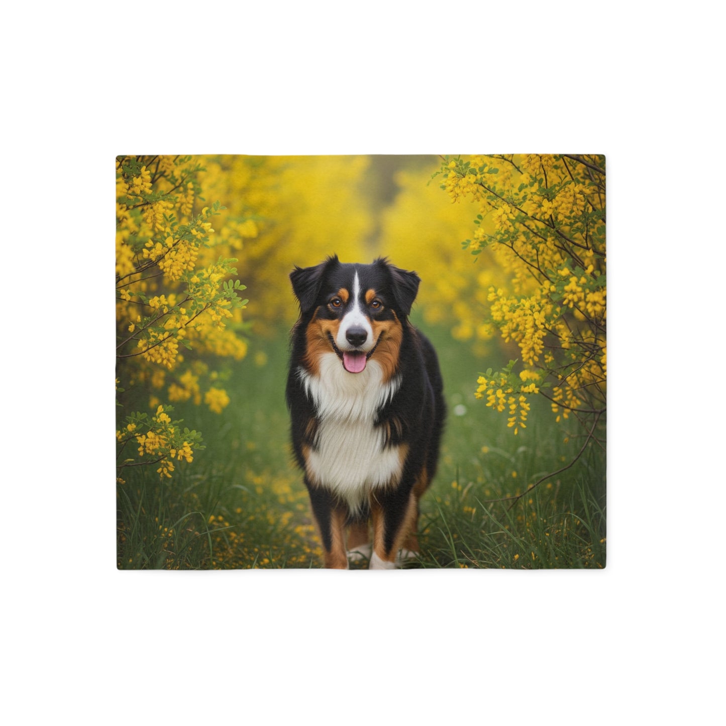 Australian Shepherd Sweatshirt Blanket