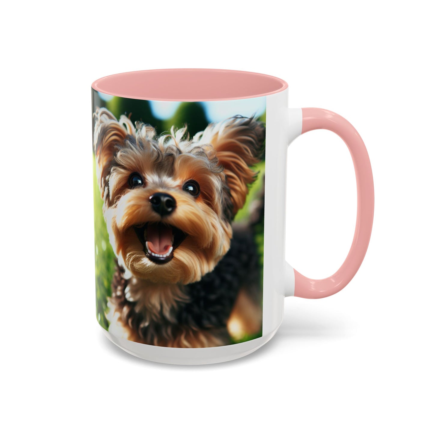 Yorkiepoo Accent Coffee Mug - Perfect Gift for Dog Lovers