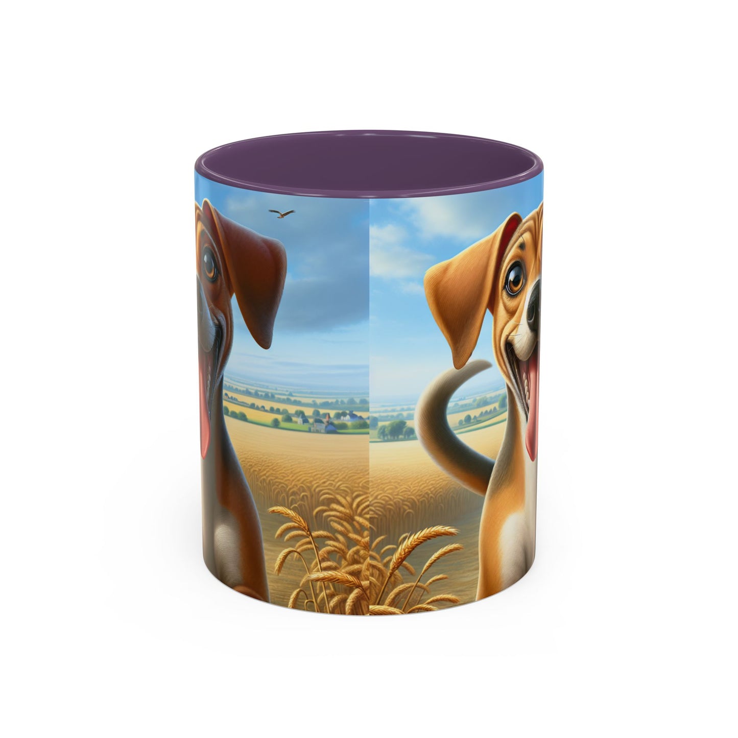 Banjara Hound Accent Coffee Mug - Perfect Gift for Dog Lovers
