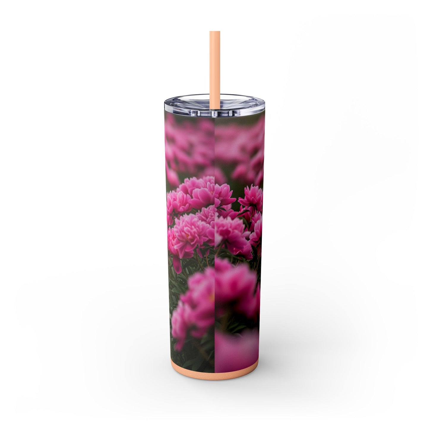 Borzoi Skinny Tumbler with Straw, 20oz