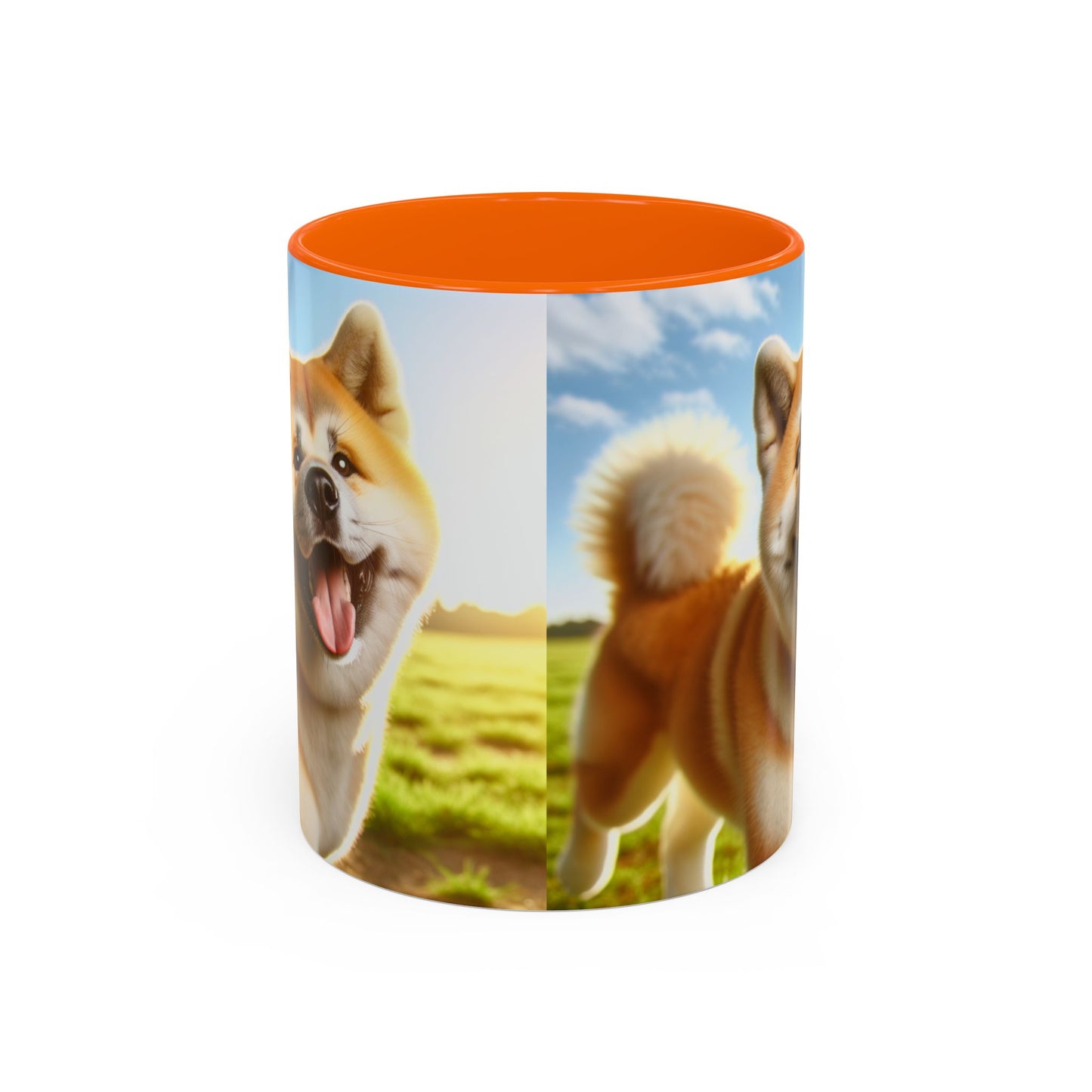 Akita Accent Coffee Mug - Perfect Gift for Dog Lovers