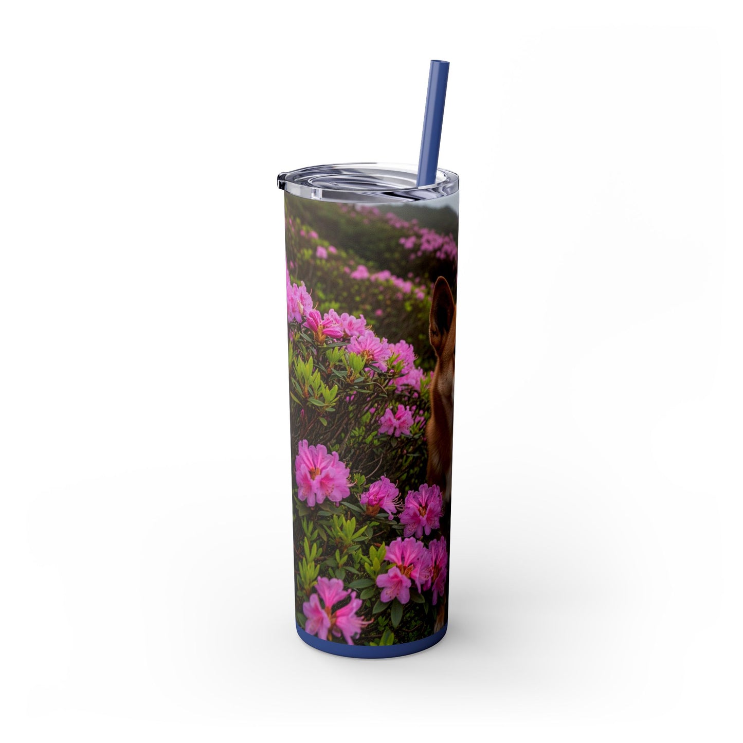 Taiwan Dog Tumbler with Straw, 20oz