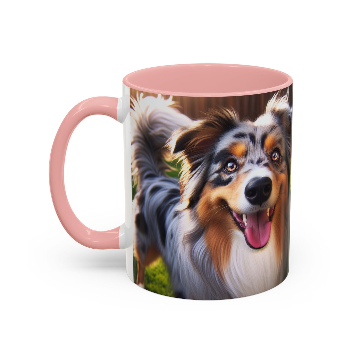 Australian Shepherd Accent Coffee Mug - Perfect Gift for Dog Lovers
