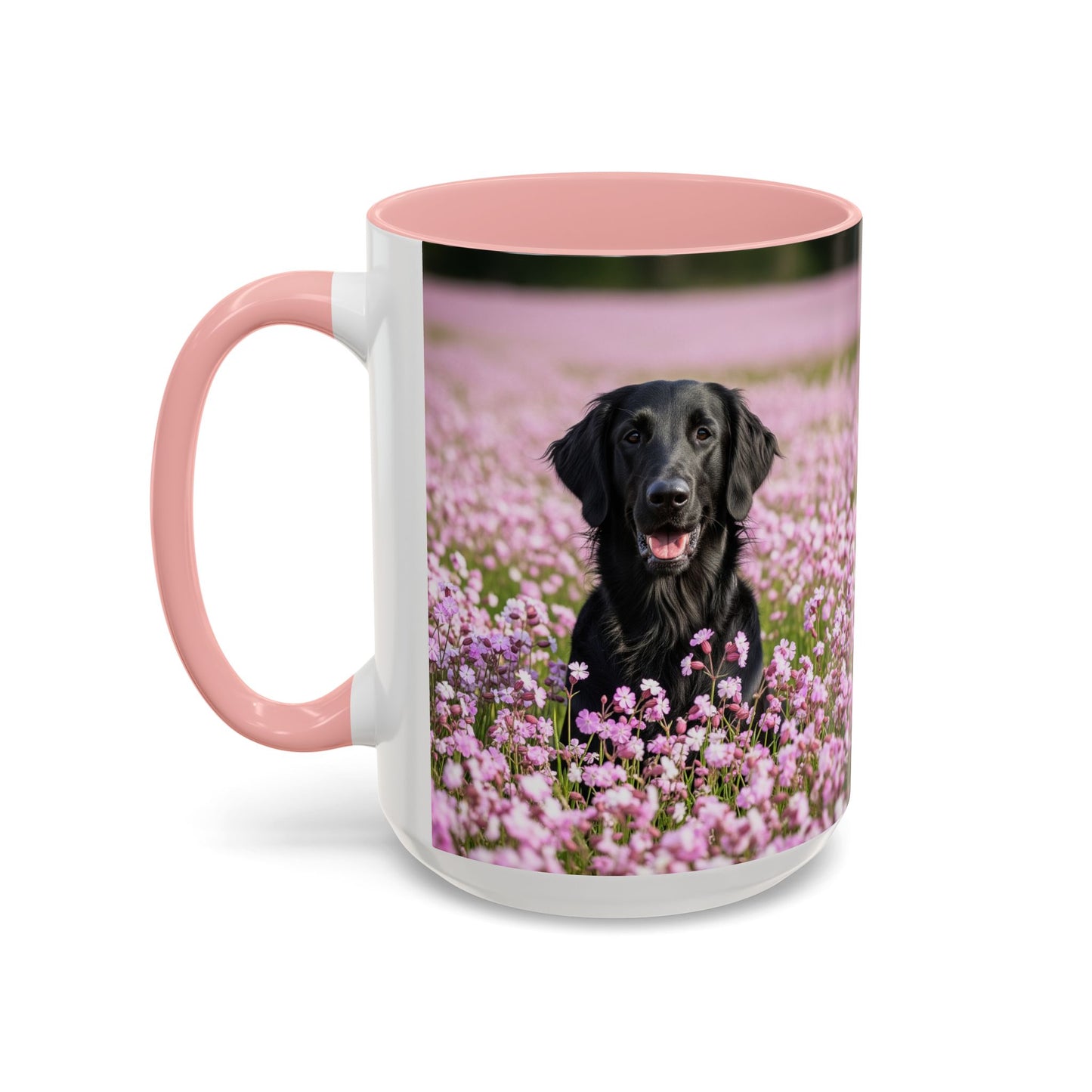 Flat Coated Retriever Accent Coffee Mug - Perfect Gift for Dog Lovers