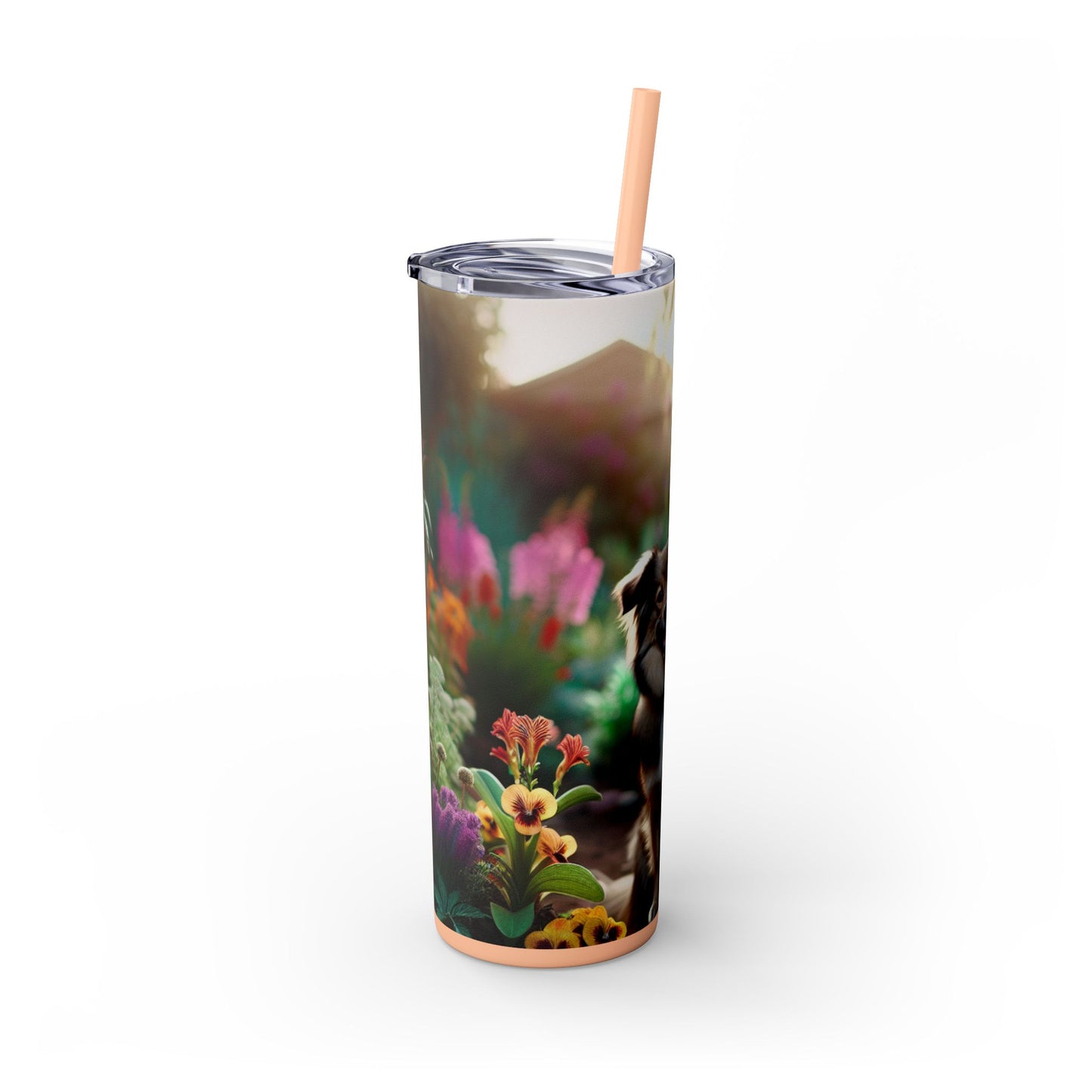 Peruvian Inca Orchid Tumbler with Straw, 20oz