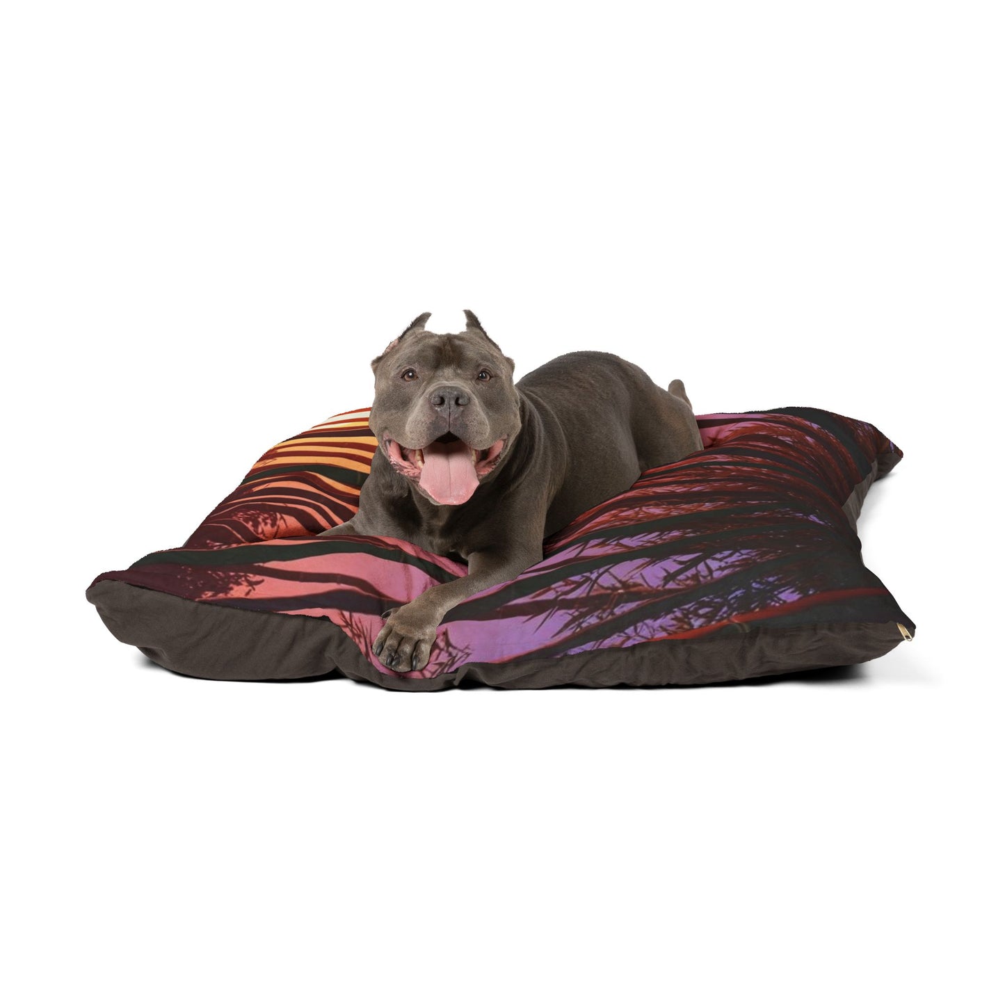 Bamboo Forest Sunrise Pet Bed