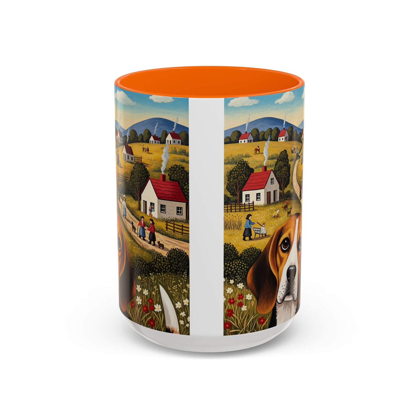Beagle Accent Coffee Mug - Perfect Gift for Dog Lovers
