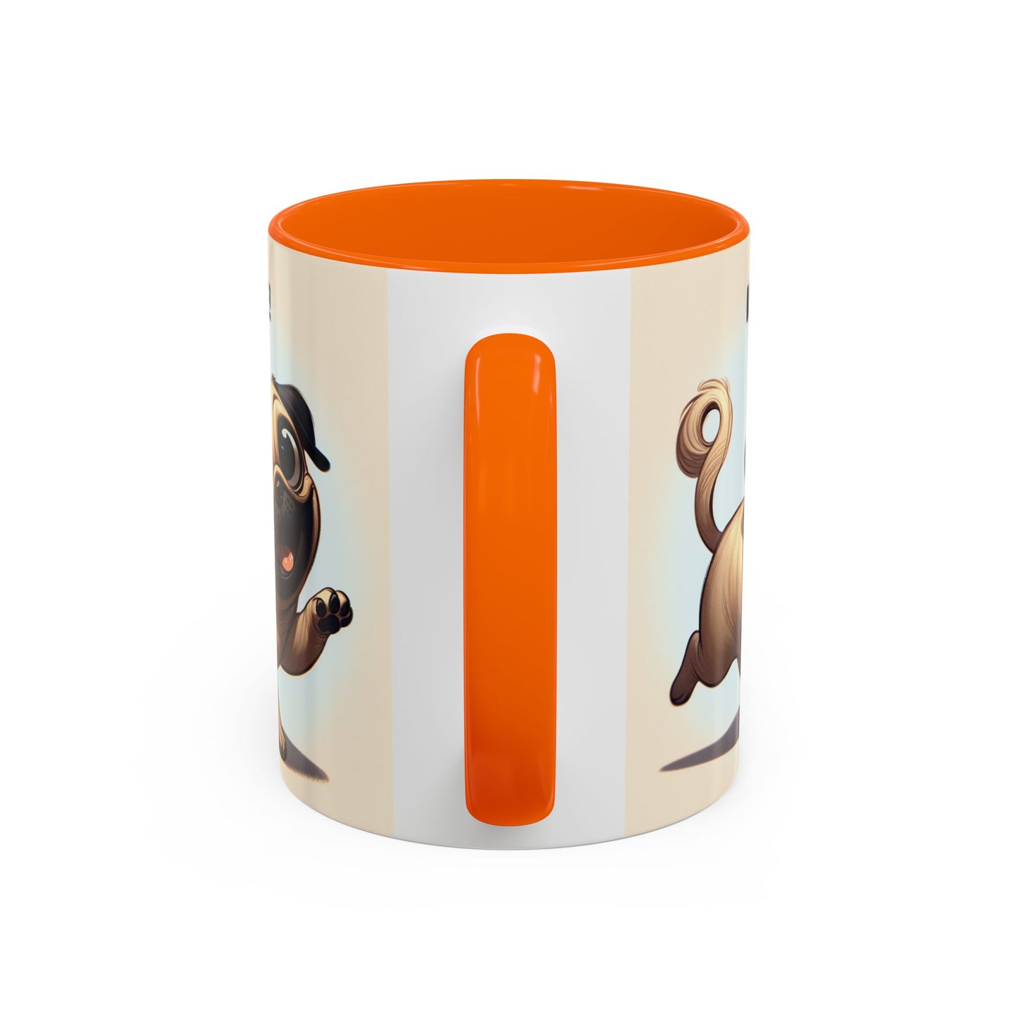 Pug Accent Coffee Mug - Perfect Gift for Dog Lovers