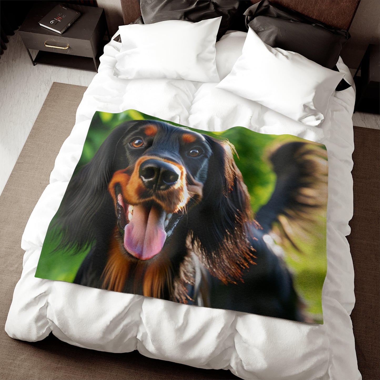 Gordon Setter Sweatshirt Blanket