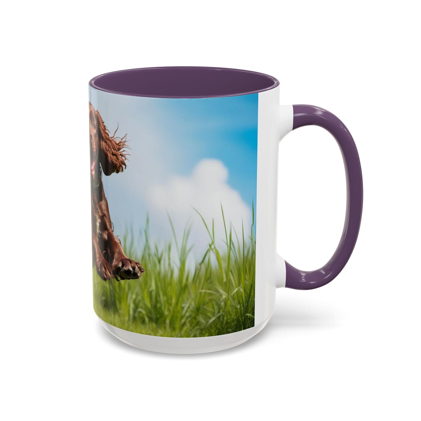 Irish Water Spaniel Accent Coffee Mug - Perfect Gift for Dog Lovers