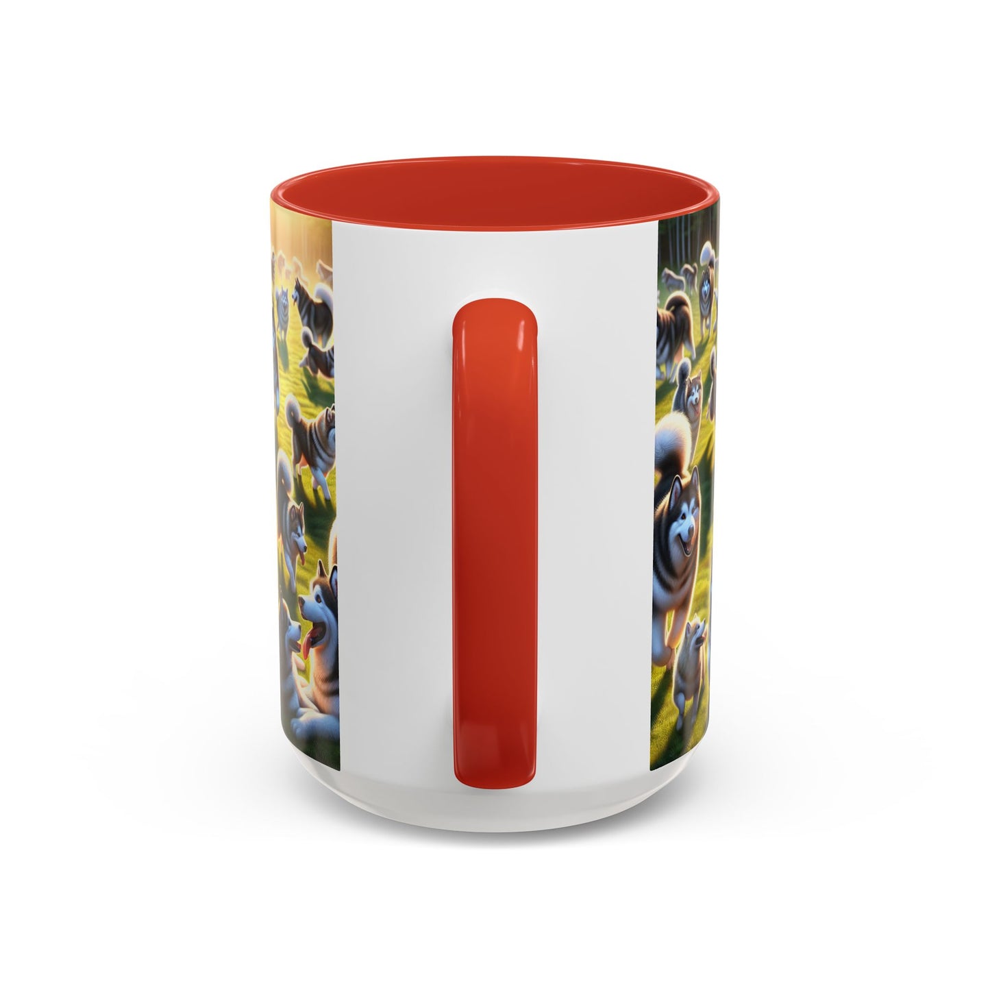 Alaskan Malamute Accent Coffee Mug - Perfect Gift for Dog Lovers