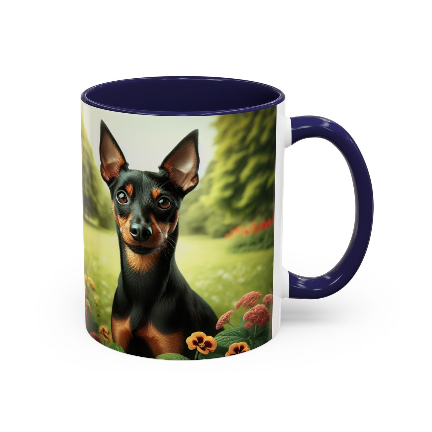 Manchester Terrier Accent Coffee Mug - Perfect Gift for Dog Lovers