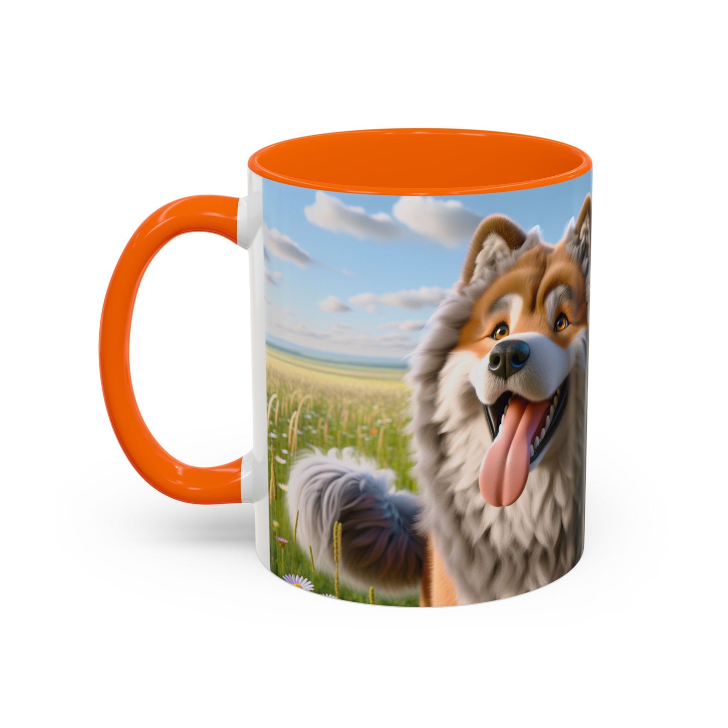 Hokkaido Accent Coffee Mug - Perfect Gift for Dog Lovers
