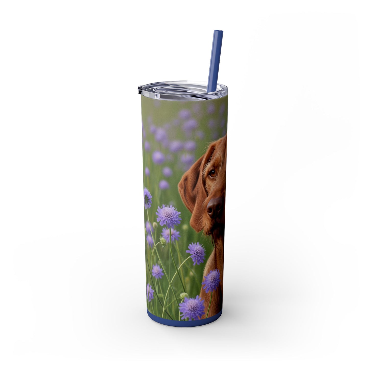 Hungarian Wirehaired Vizsla Tumbler with Straw, 20oz