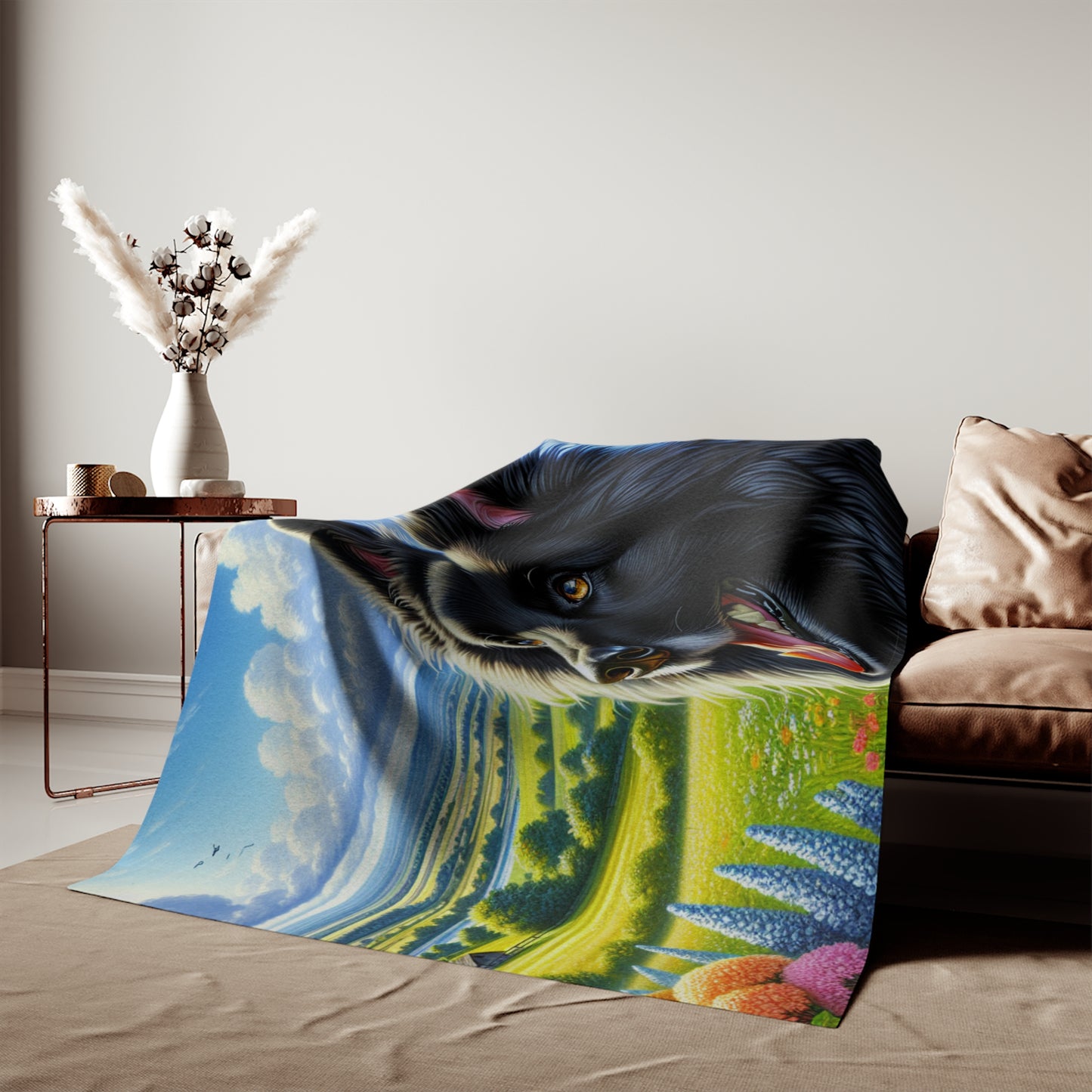 Croatian Sheepdog Sweatshirt Blanket