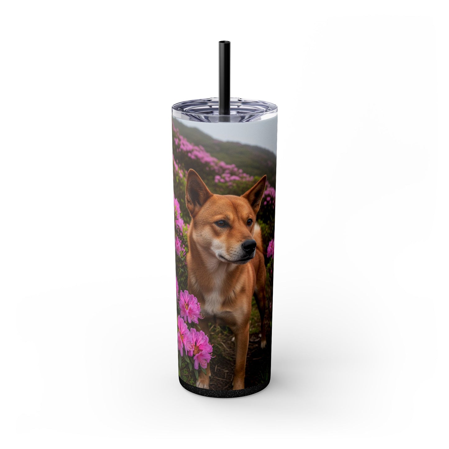 Taiwan Dog Tumbler with Straw, 20oz