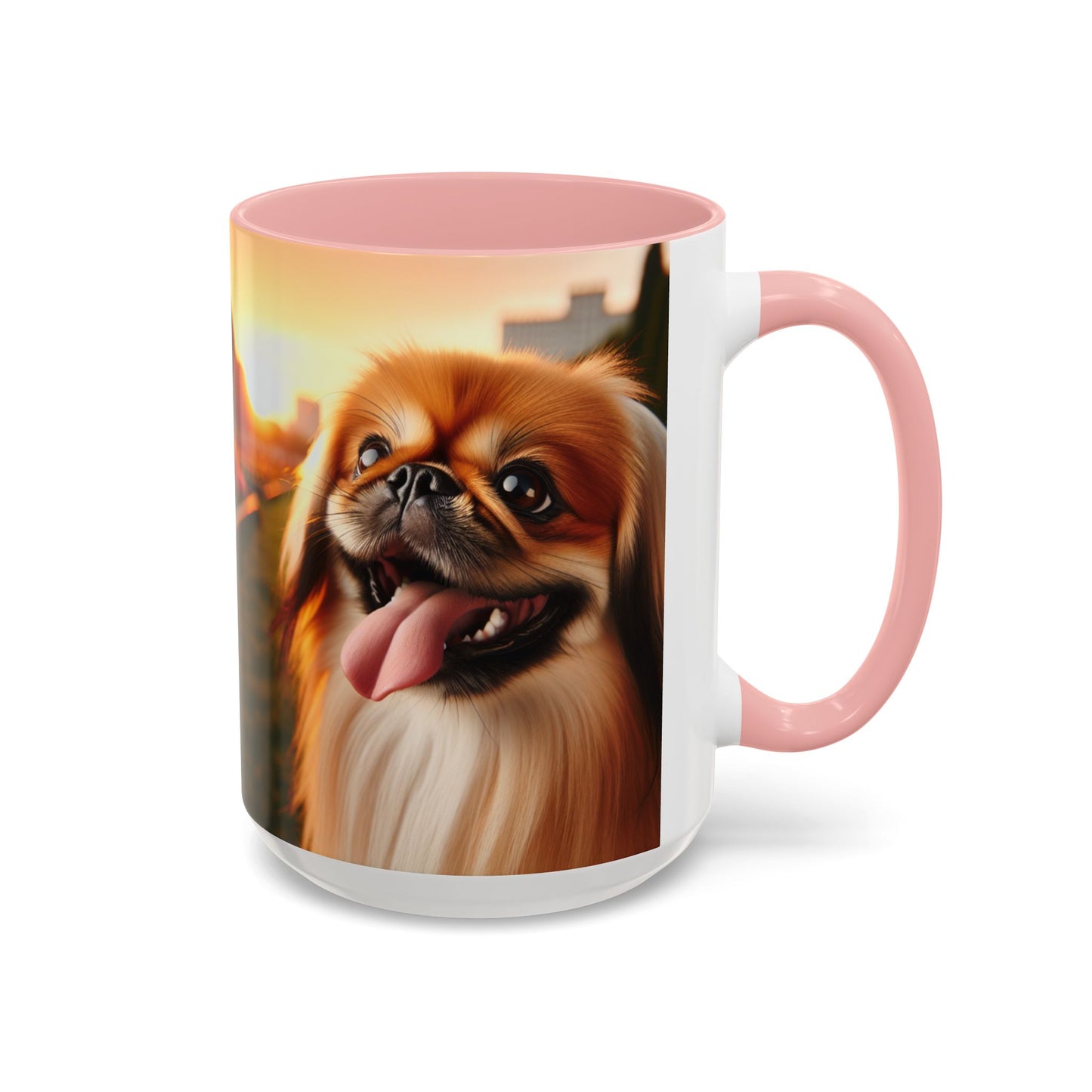 Pekingese Accent Coffee Mug - Perfect Gift for Dog Lovers