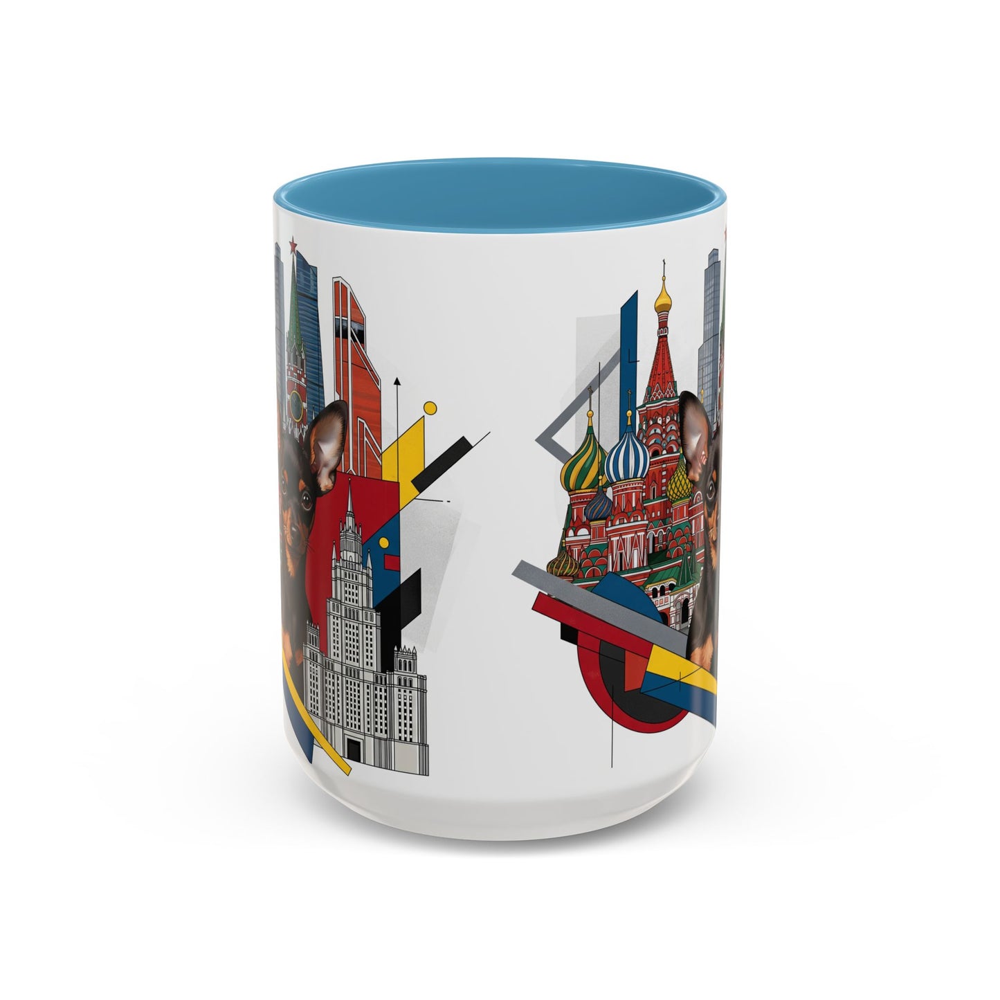 Russian Toy Dog Accent Coffee Mug - Perfect Gift for Dog Lovers
