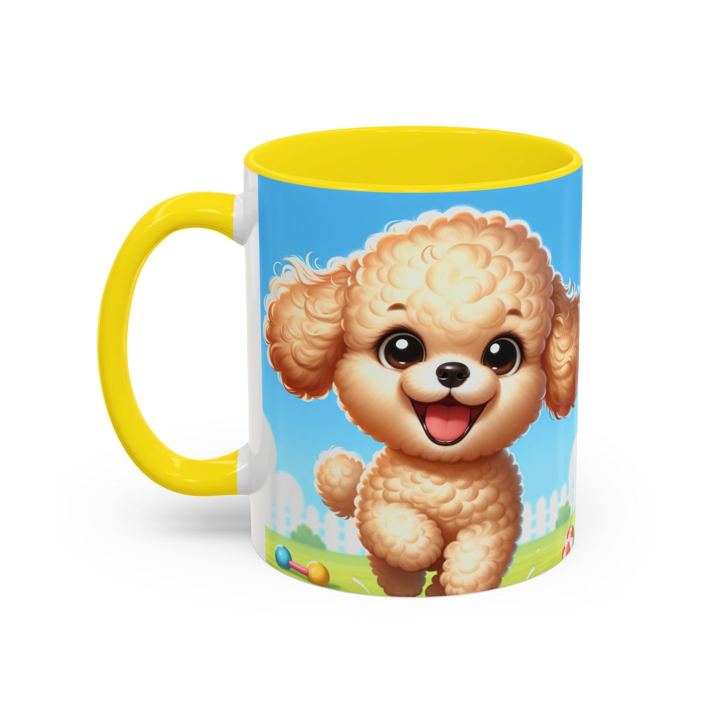 Miniature Poodle Accent Coffee Mug - Perfect Gift for Dog Lovers