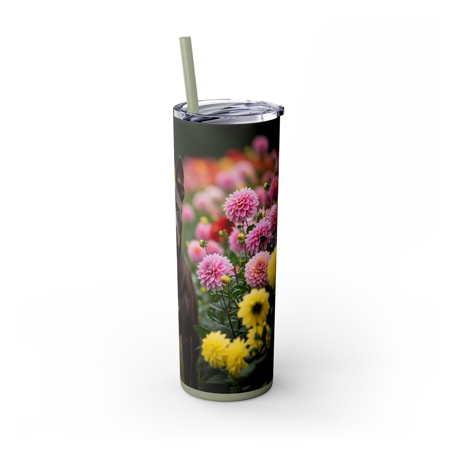 Calupoh Tumbler with Straw, 20oz