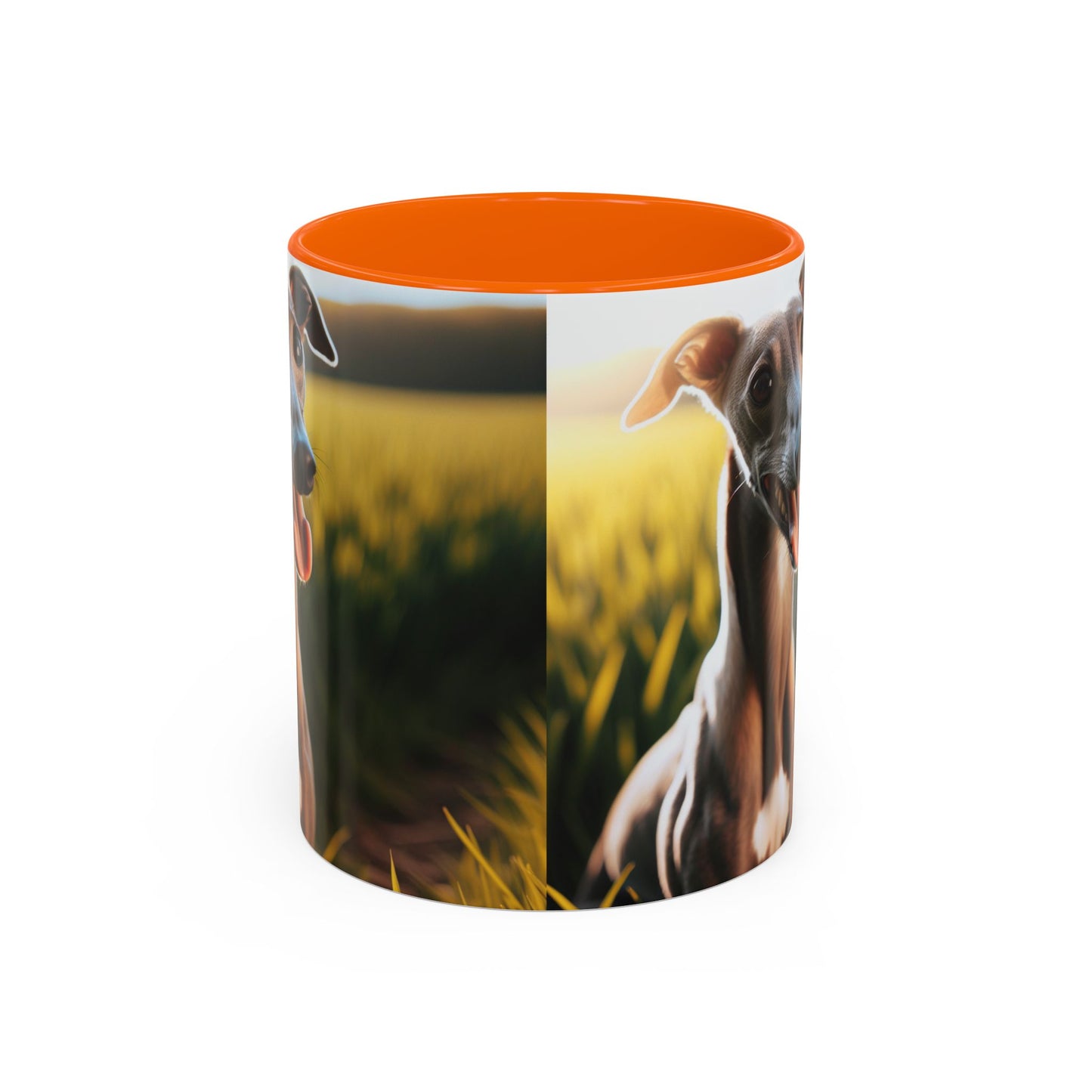 Greyhound Accent Coffee Mug - Perfect Gift for Dog Lovers