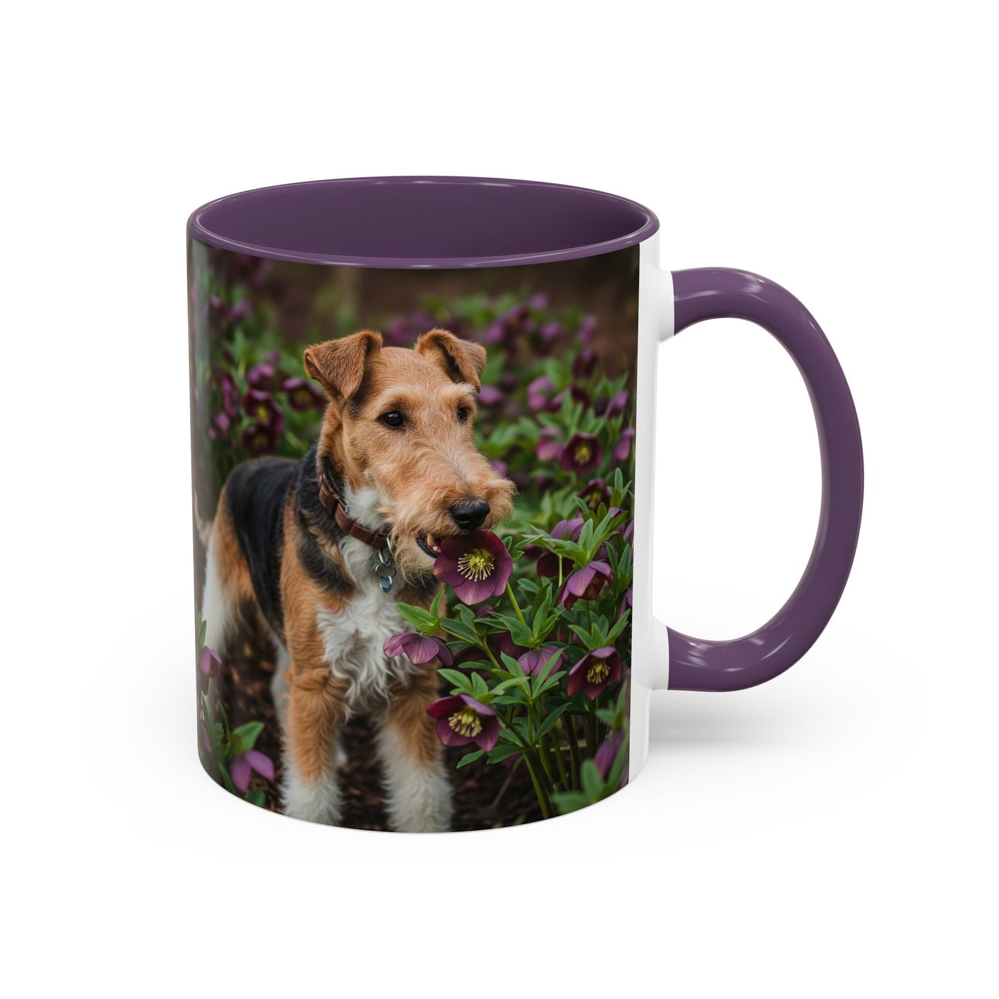 Wire Fox Terrier Accent Coffee Mug - Perfect Gift for Dog Lovers