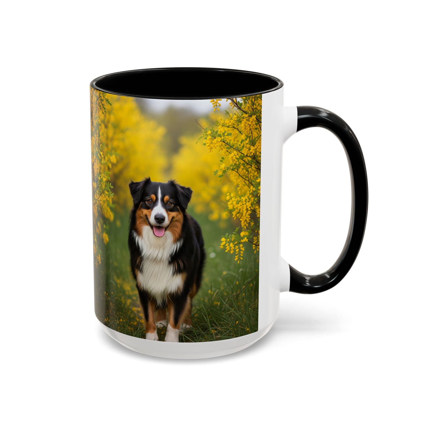 Australian Shepherd Accent Coffee Mug - Perfect Gift for Dog Lovers