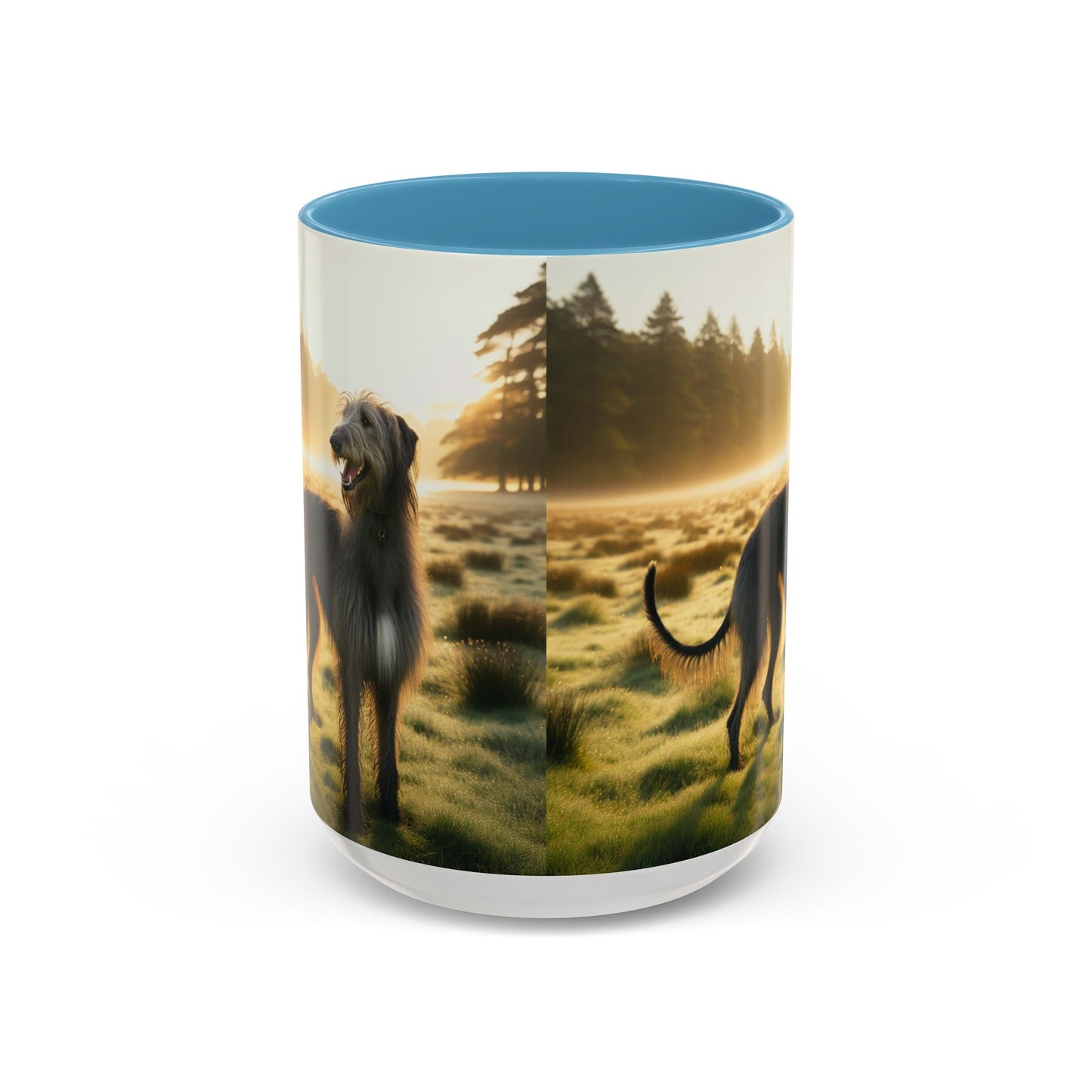 Scottish Deerhound Accent Coffee Mug - Perfect Gift for Dog Lovers