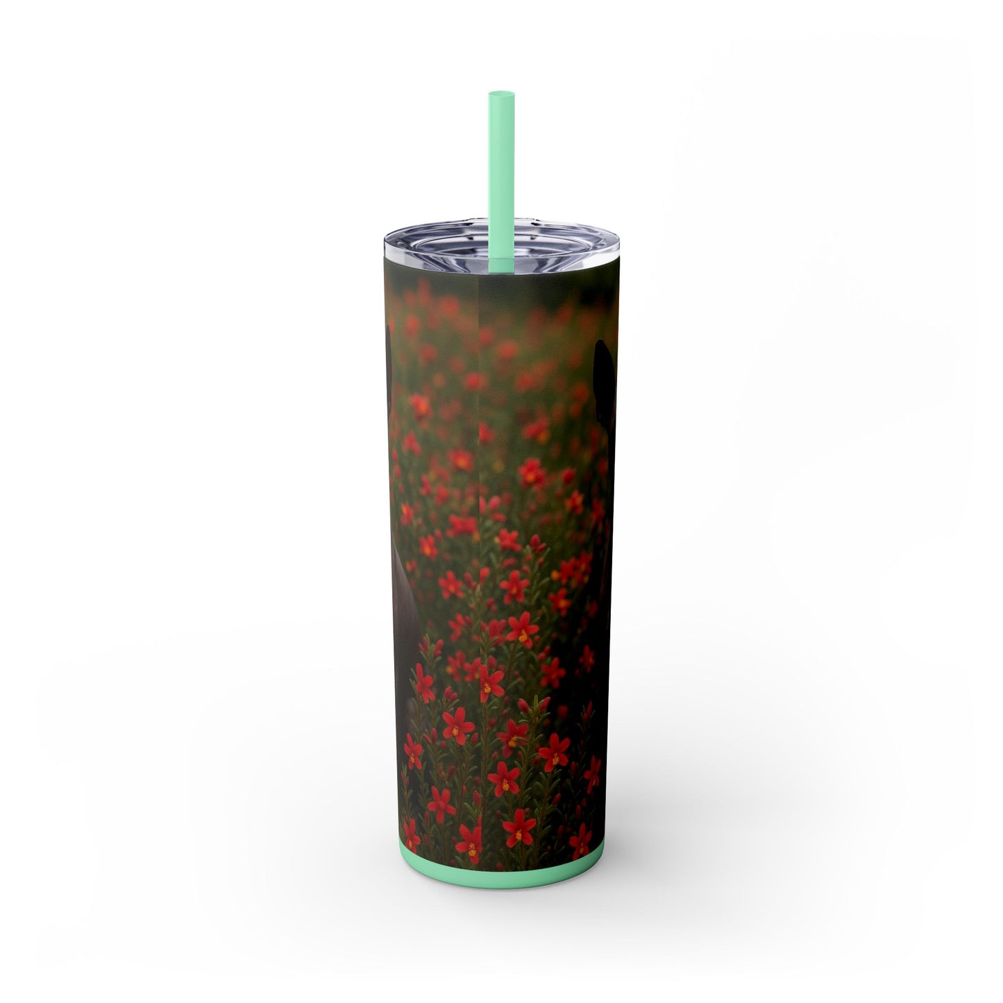 Peruvian Inca Orchid Tumbler with Straw, 20oz