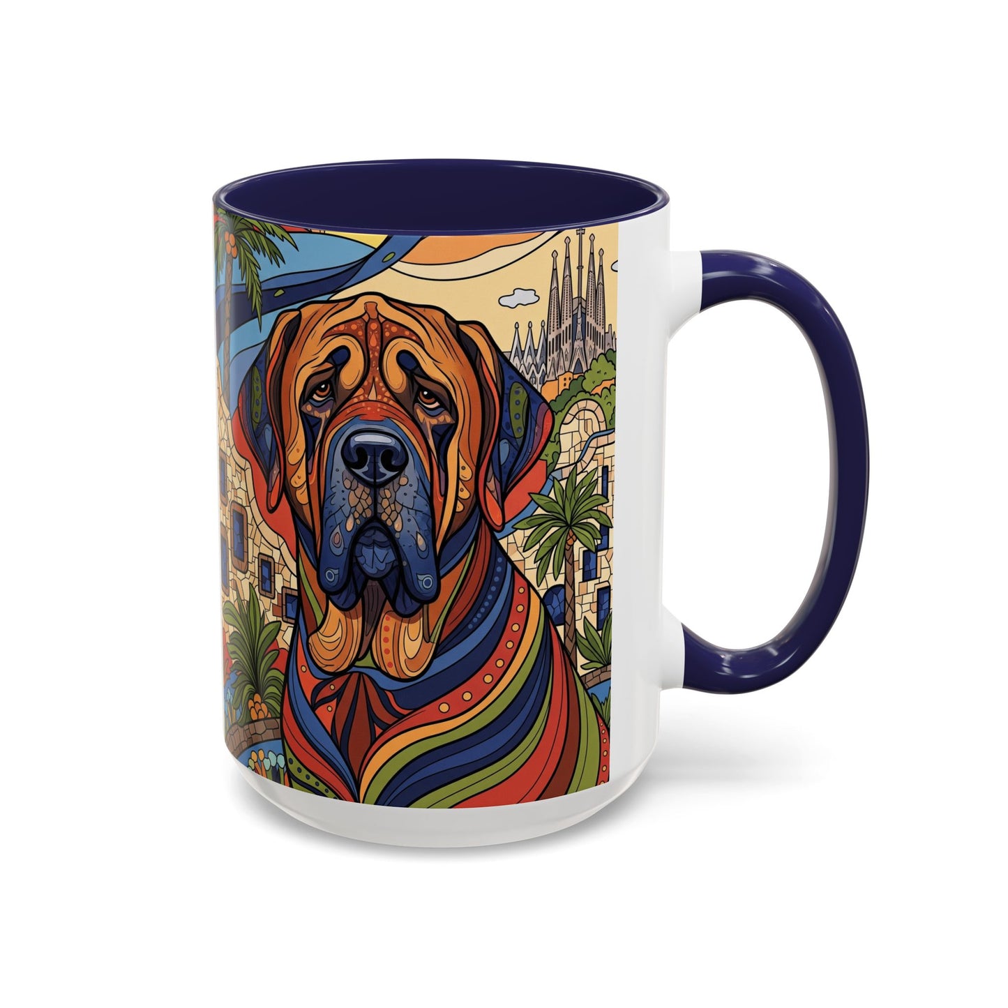 Spanish Mastiff Accent Coffee Mug - Perfect Gift for Dog Lovers