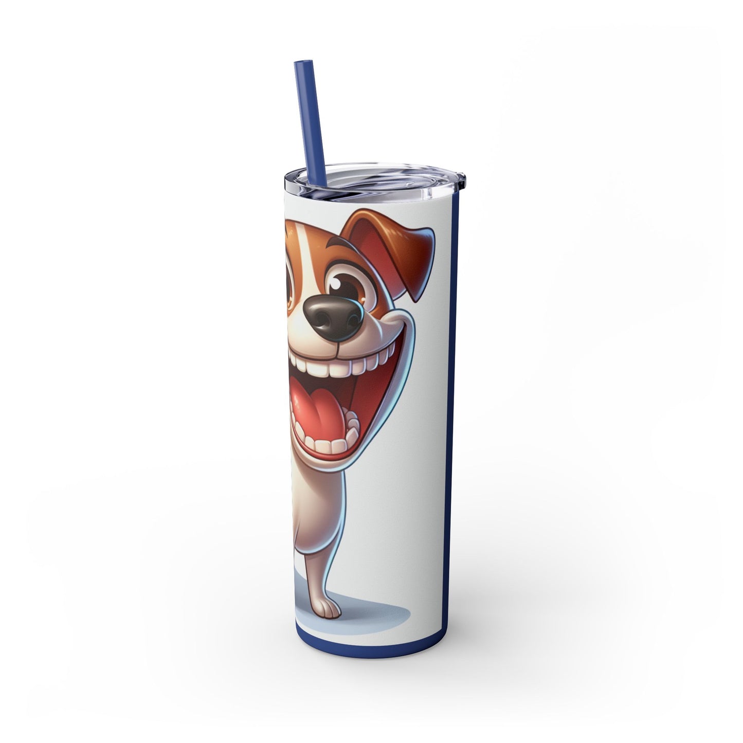 Teddy Roosevelt Terrier Tumbler with Straw, 20oz