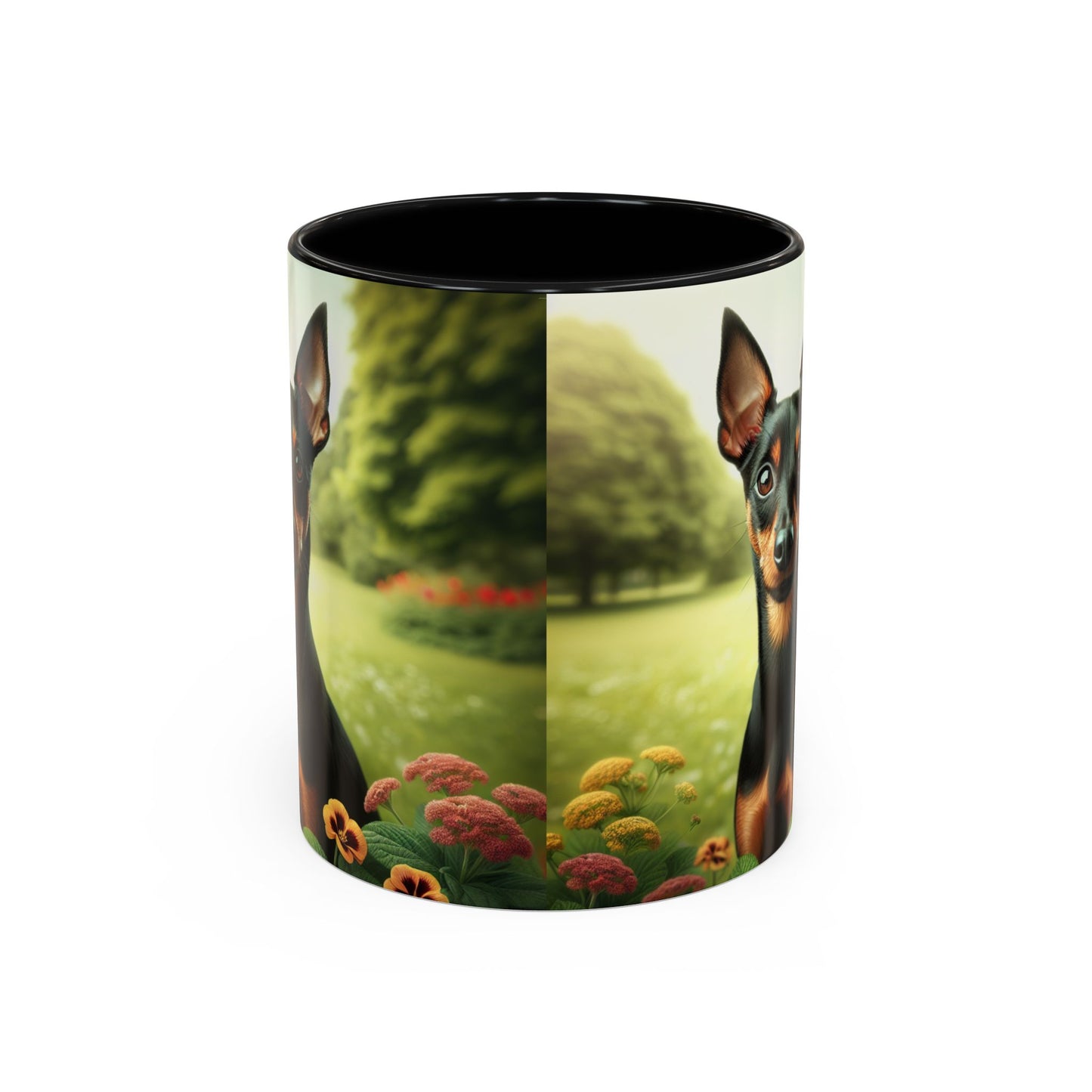 Manchester Terrier Accent Coffee Mug - Perfect Gift for Dog Lovers
