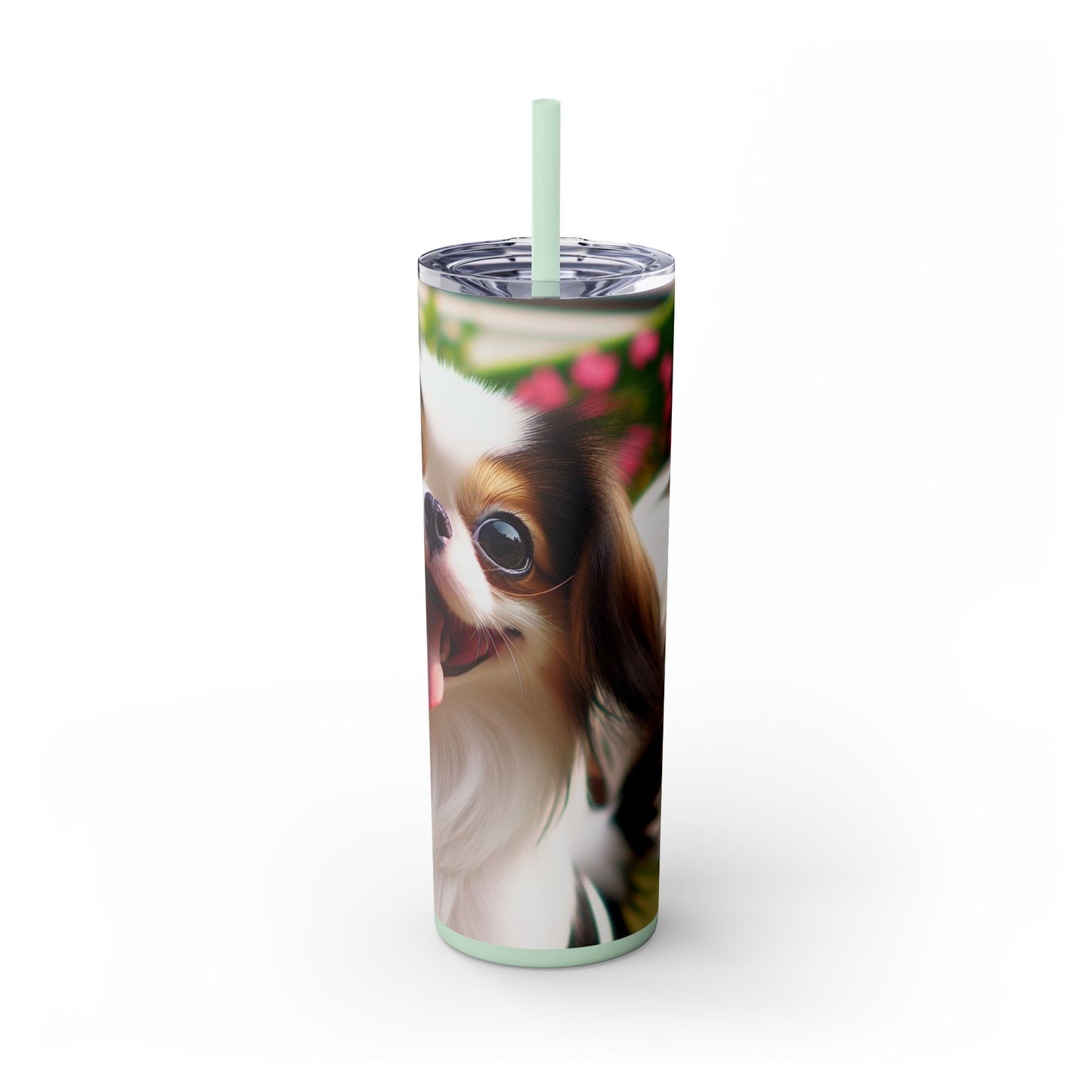 Japanese Chin Tumbler with Straw, 20oz