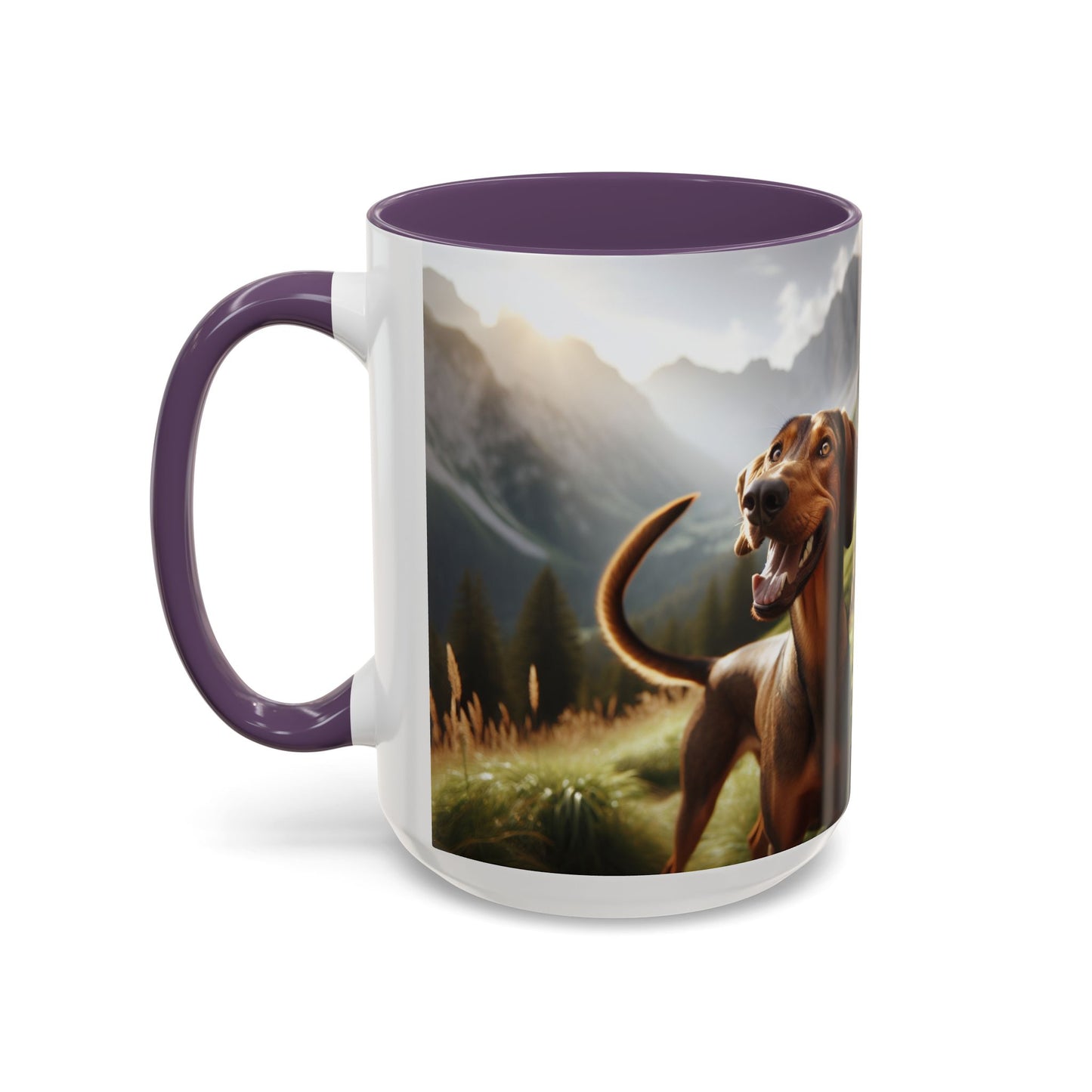 Bavarian Mountain Scent Hound Accent Coffee Mug - Perfect Gift for Dog Lovers