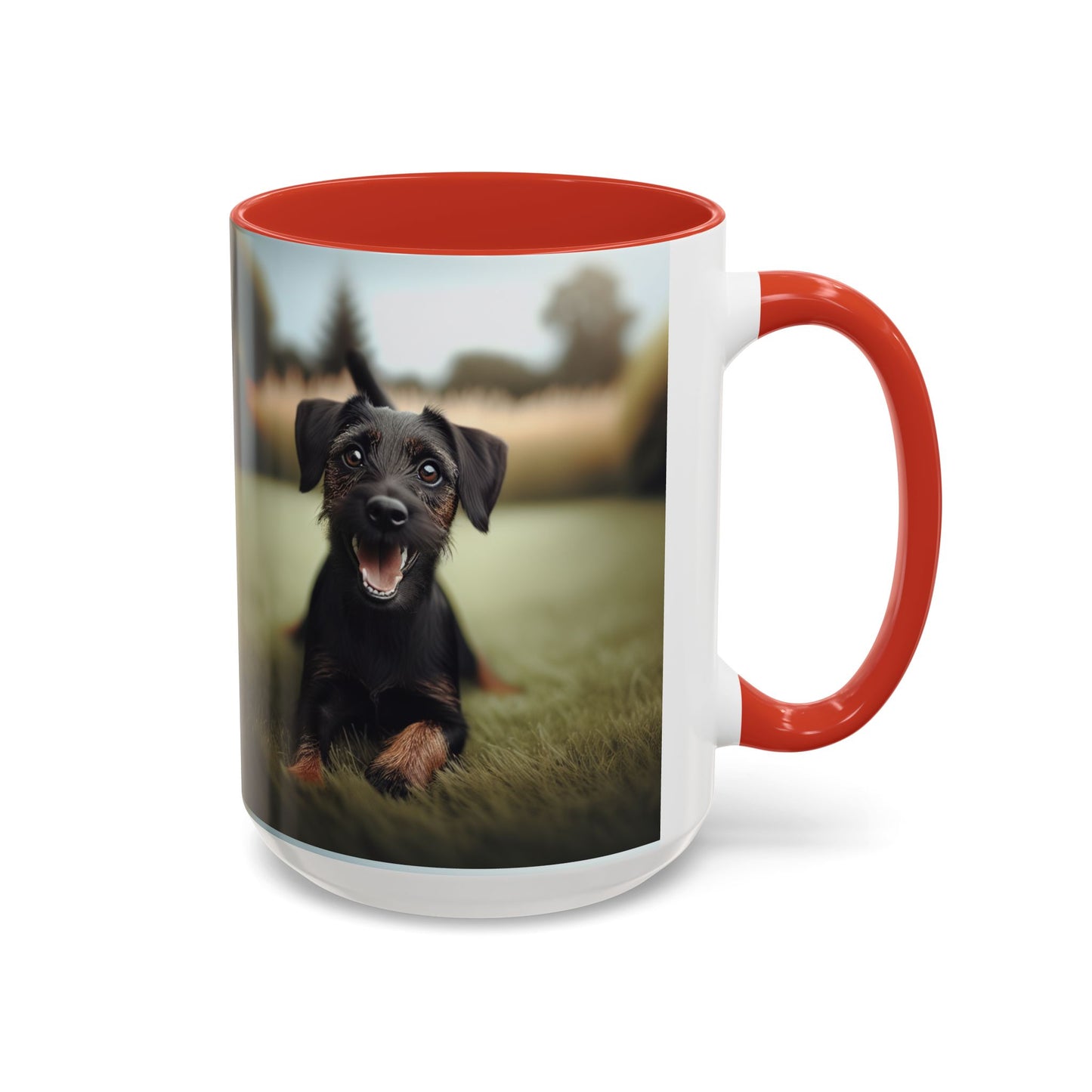 German Hunting Terrier Accent Coffee Mug - Perfect Gift for Dog Lovers
