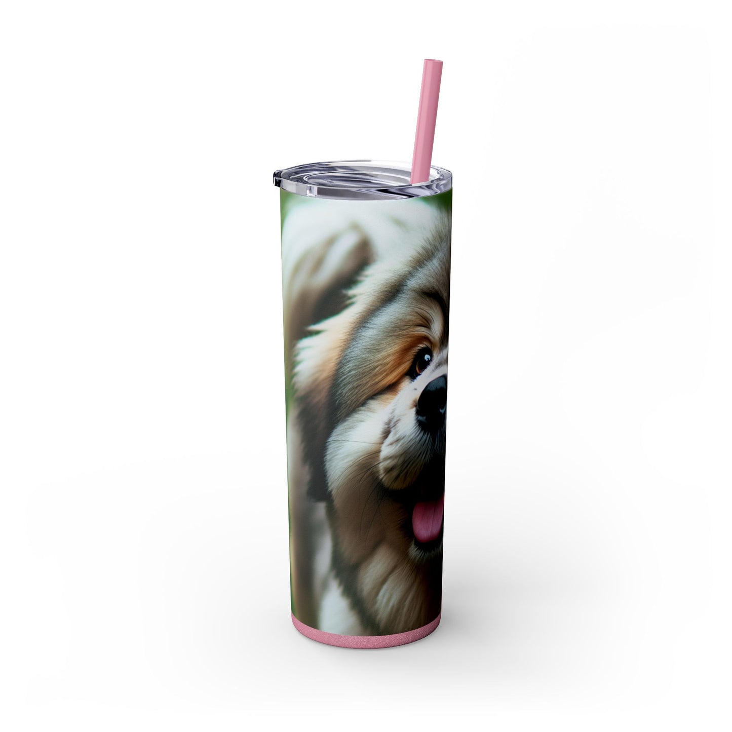 Tibetan Kyi Apso Tumbler with Straw, 20oz