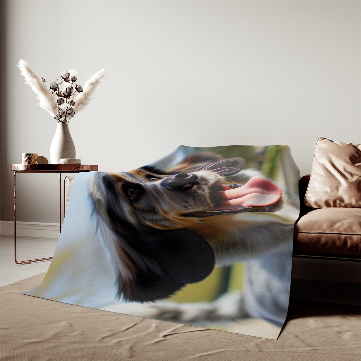 Braque Francais Pyrenean Sweatshirt Blanket