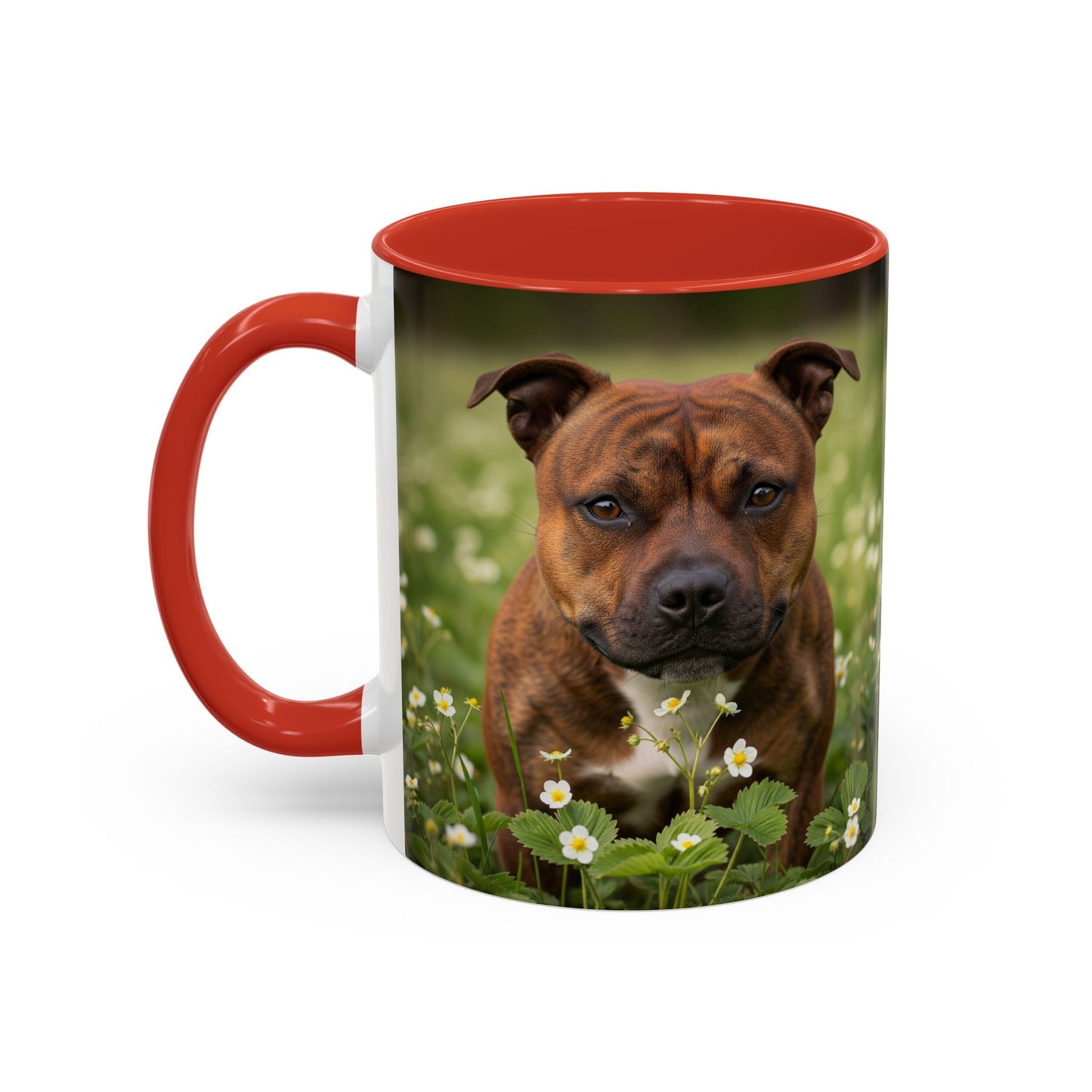 Staffordshire Bull Terrier Accent Coffee Mug - Perfect Gift for Dog Lovers
