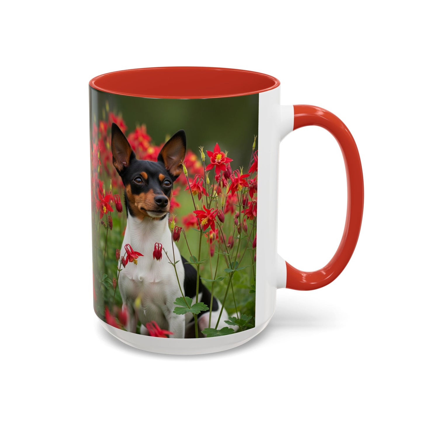 Toy Fox Terrier Accent Coffee Mug - Perfect Gift for Dog Lovers